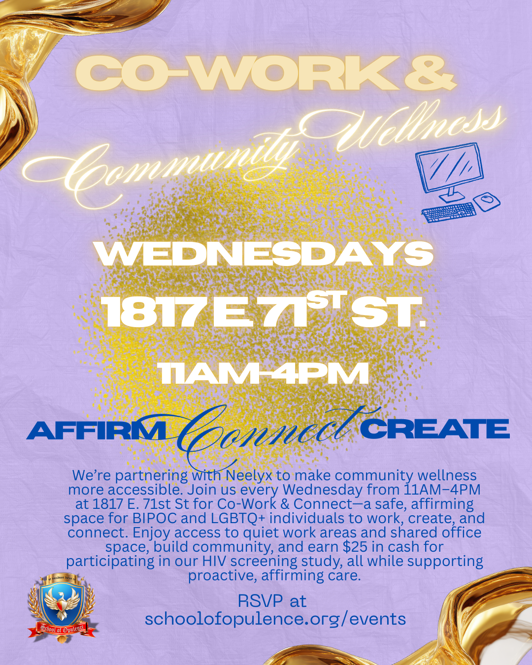 Cowork and Community Wellness Wednesdays 