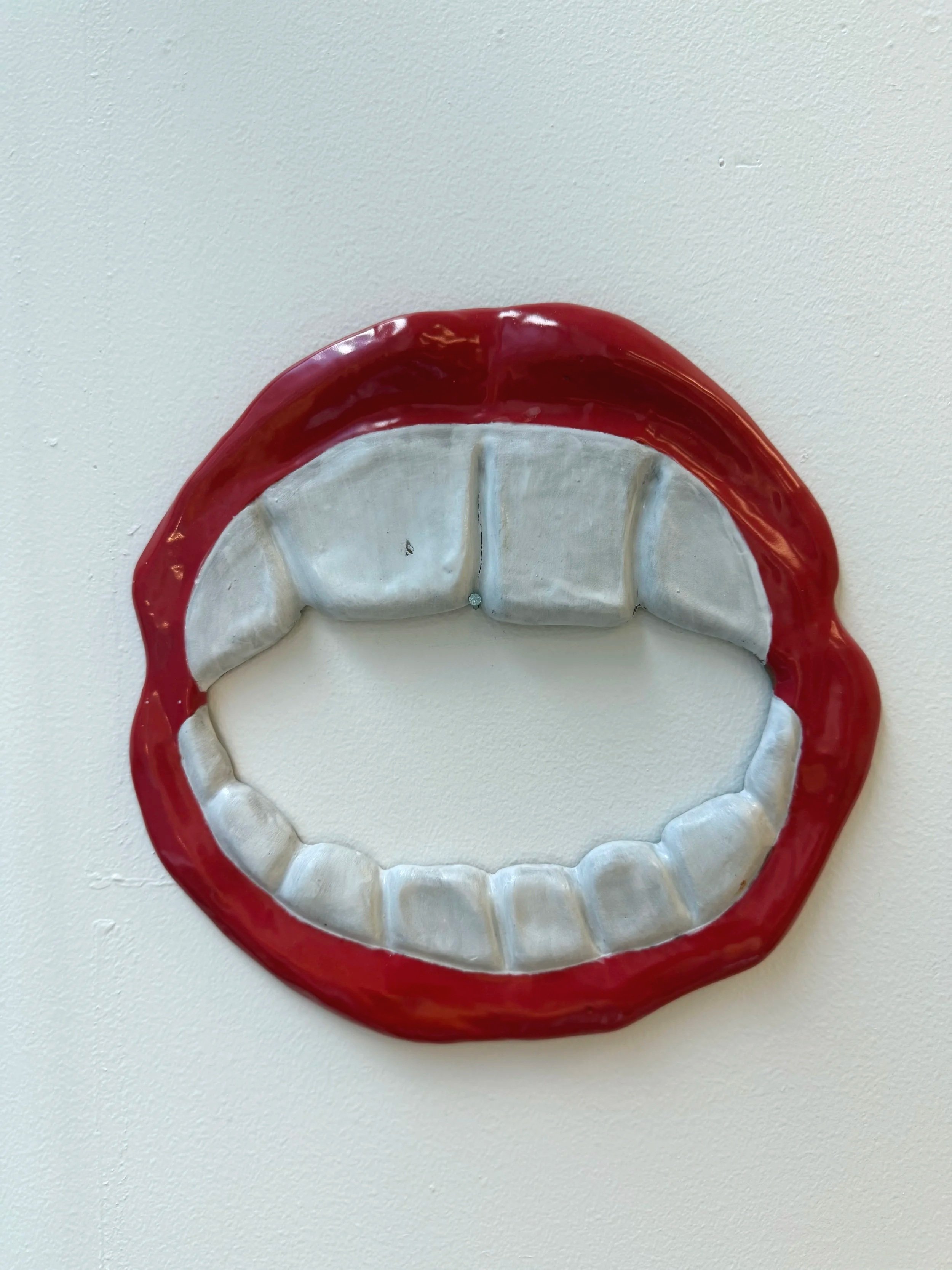 Are my teeth crooked?,
Ceramic, 2026