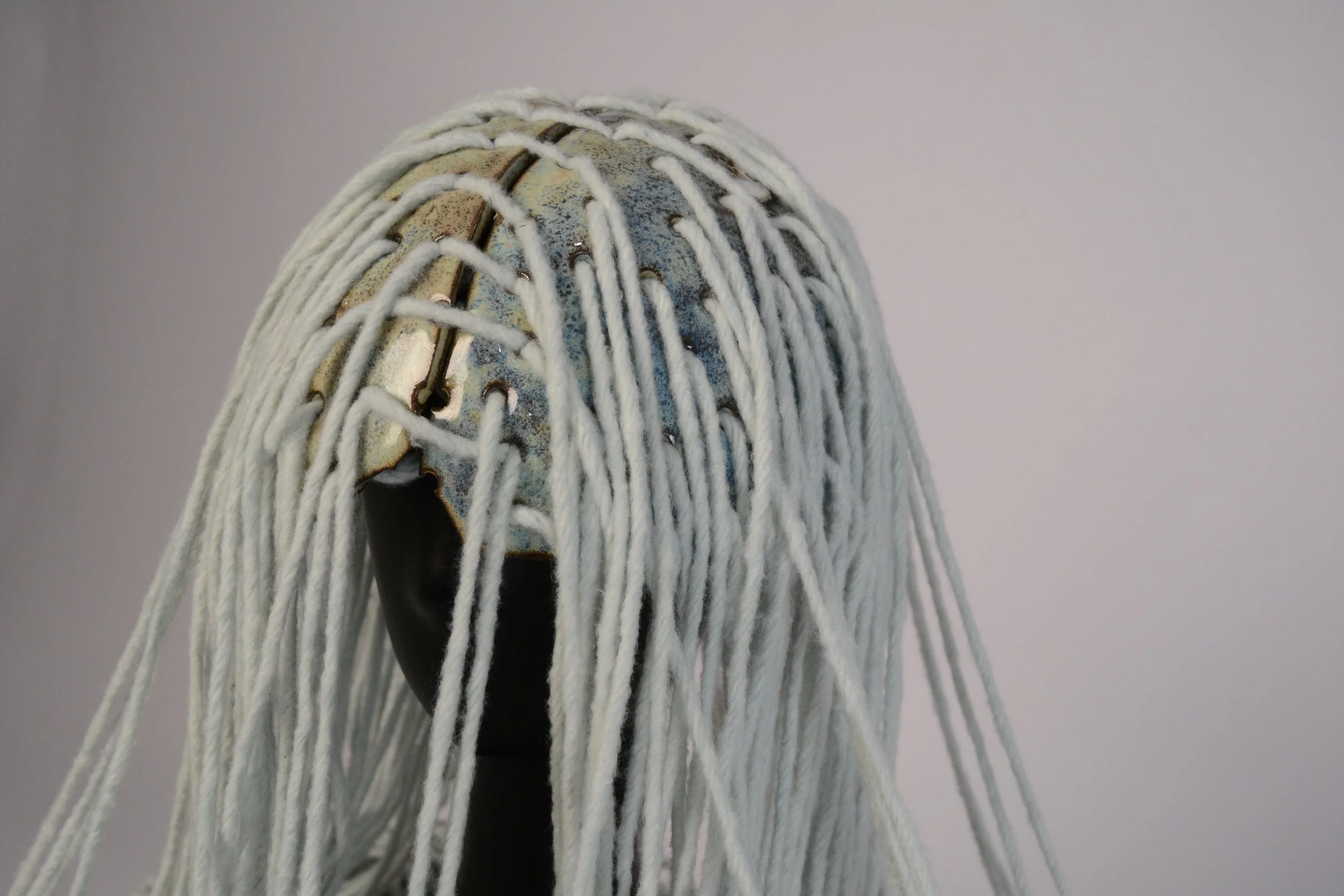 Gender is an Alien
Ceramic, blanket yarn 2025