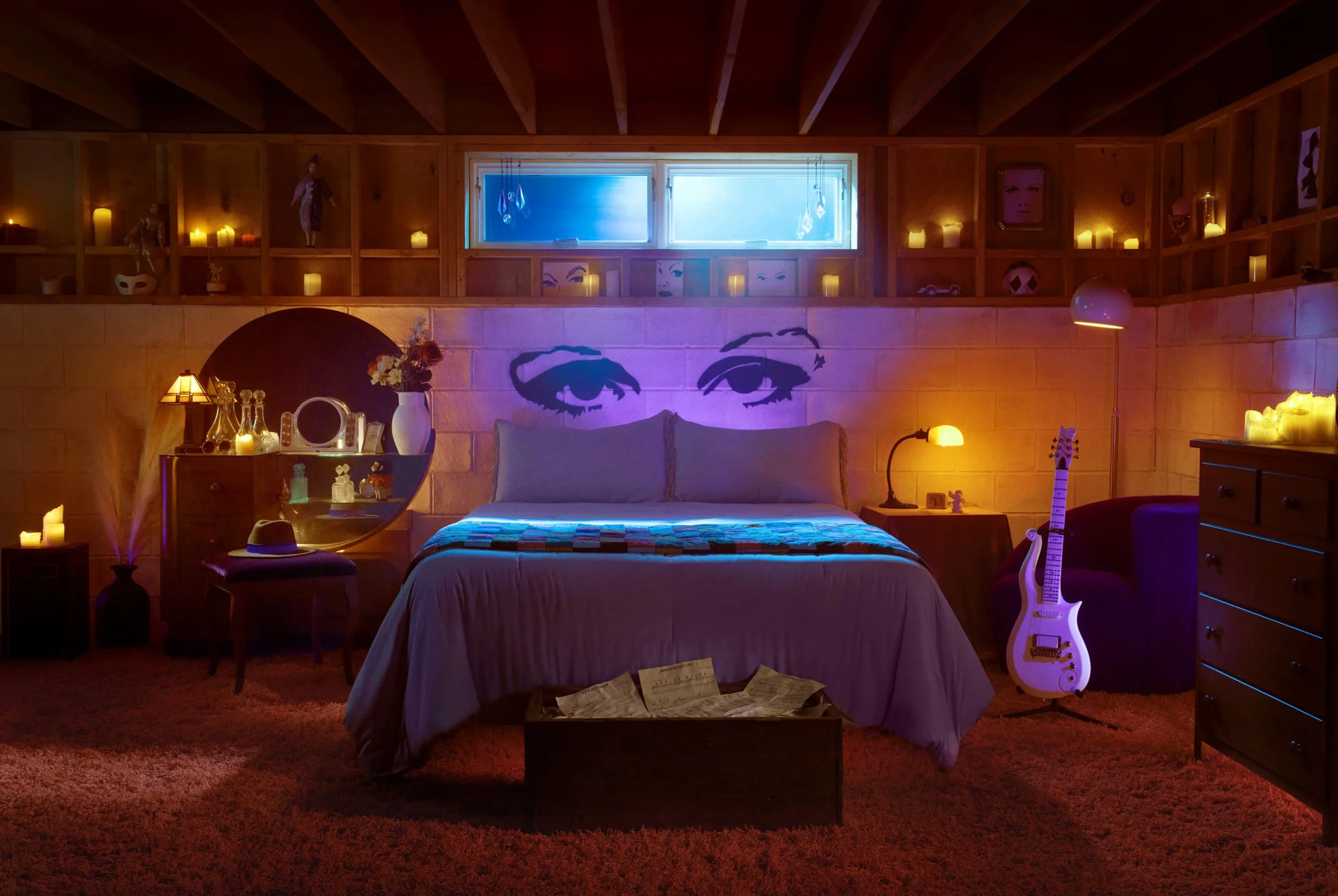 Stay in Prince's Purple Rain house