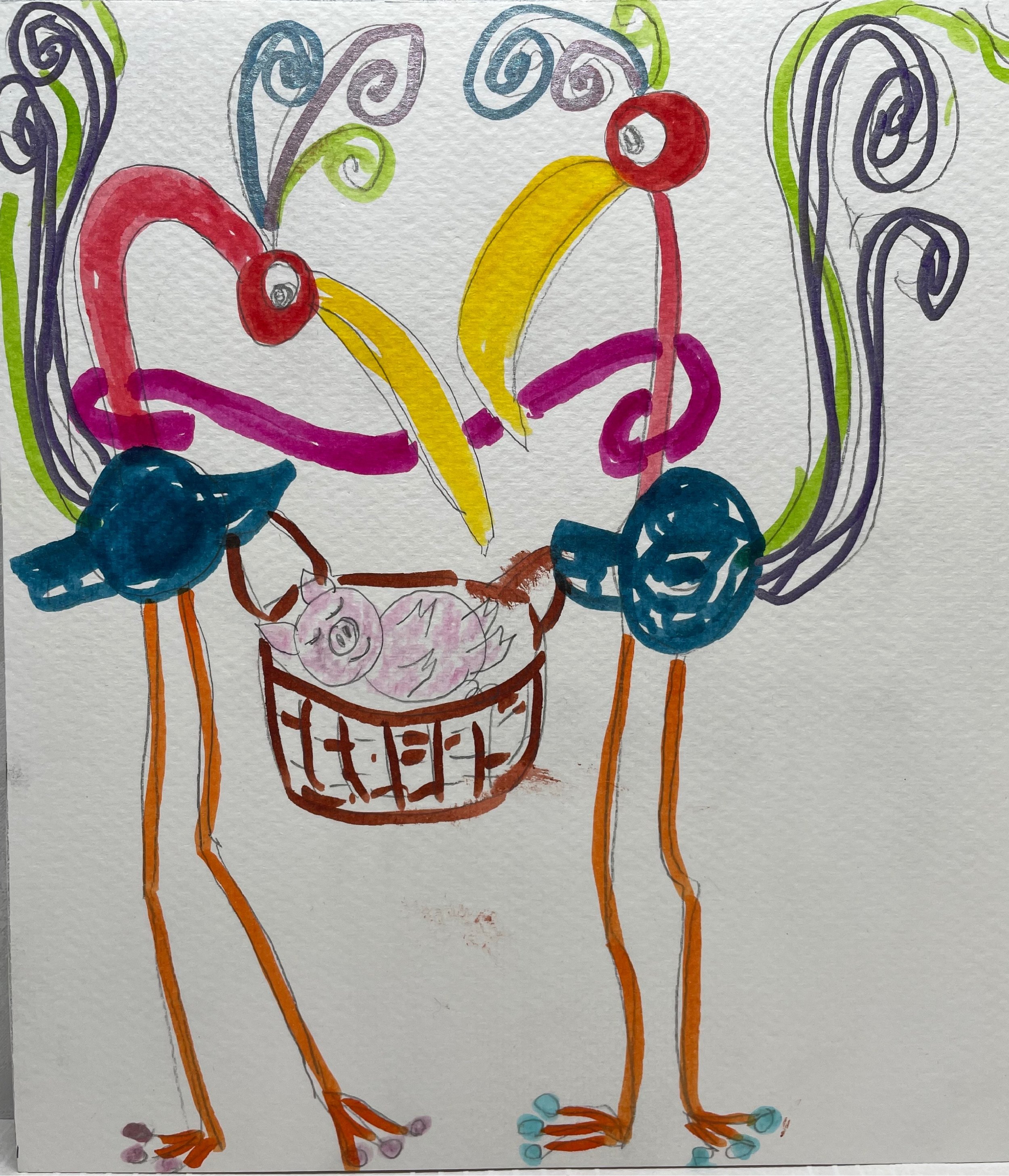 Characters from a Group Story