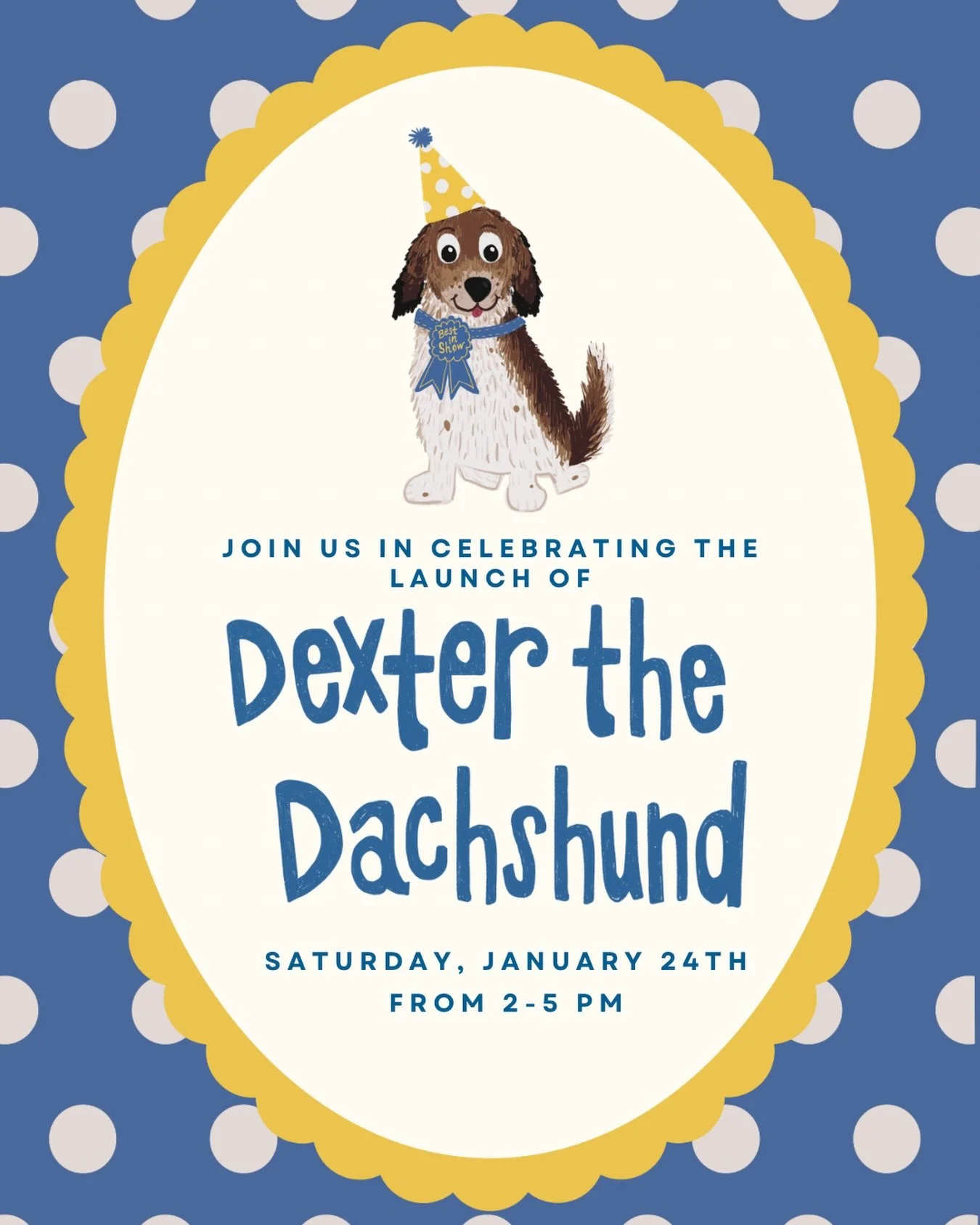 We are just one week out from our launch celebration!! 🎈🐾🥂🖍️

Stop by for signature dog-tales (read: full bar), yummy eats, activities for the whole family, and our first ever storytime! We hope to see you there! If you are planning to join us fo