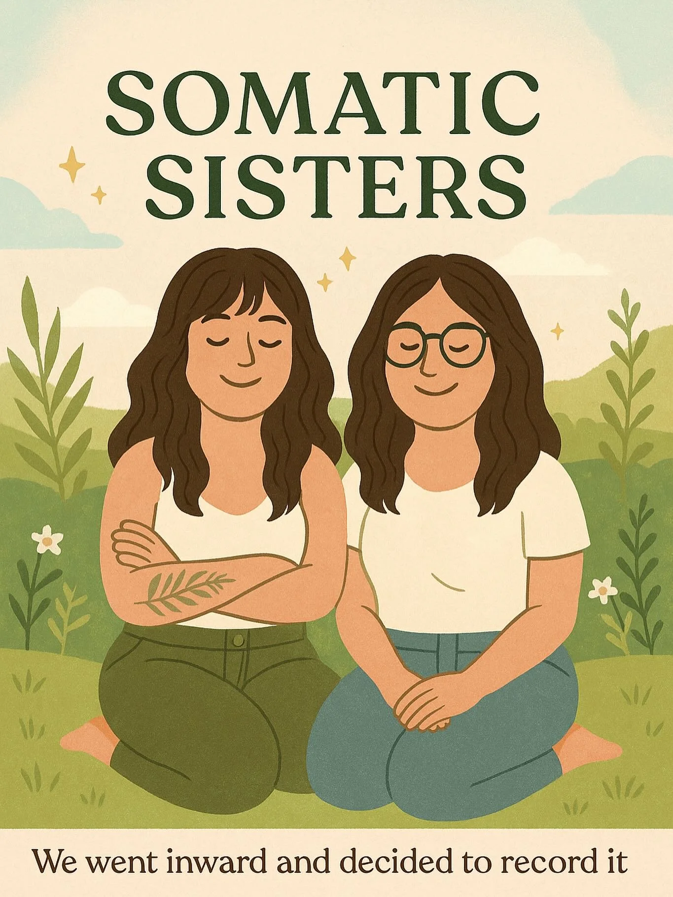 ✨ Introducing Somatic Sisters 💫
🎙️ We went inward&hellip; and decided to record it

This podcast is a safe space for us to share the messy, magical, nonlinear path of healing &mdash; from nervous system regulation and somatic embodiment to spiritua