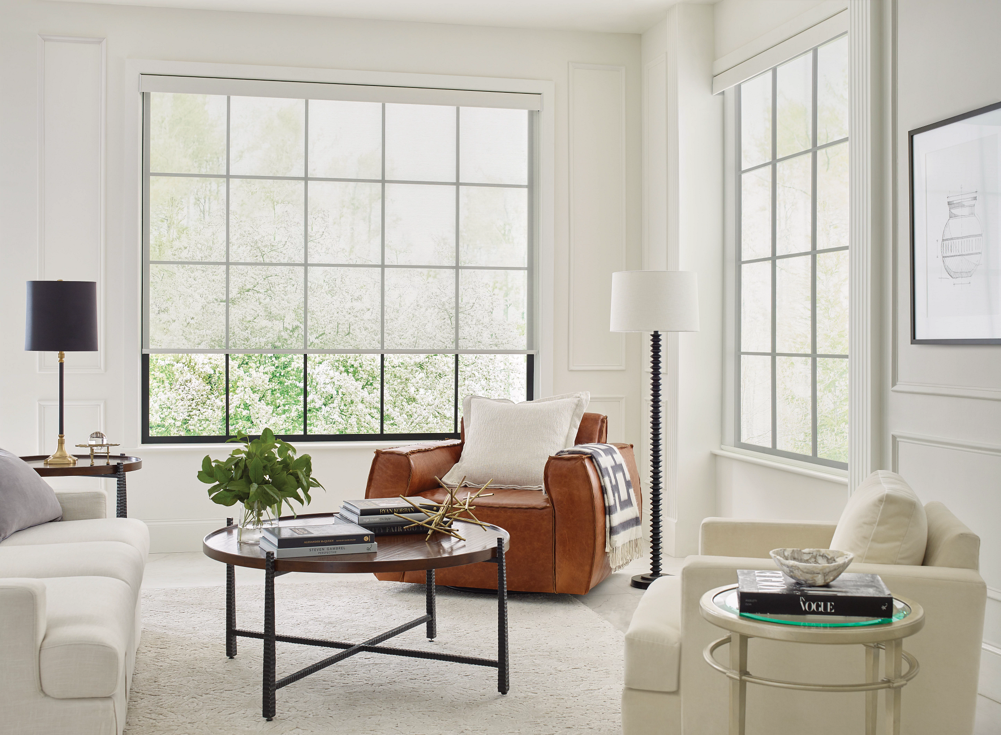 Designer Scree Shade With Valance