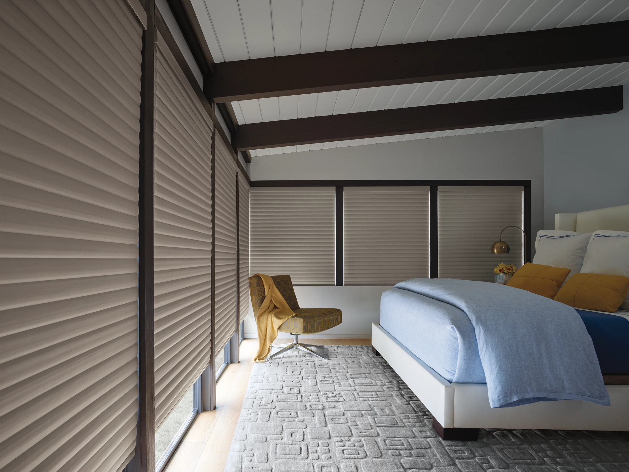 Sonnette® Cellular Roller Shown in Room Darkening