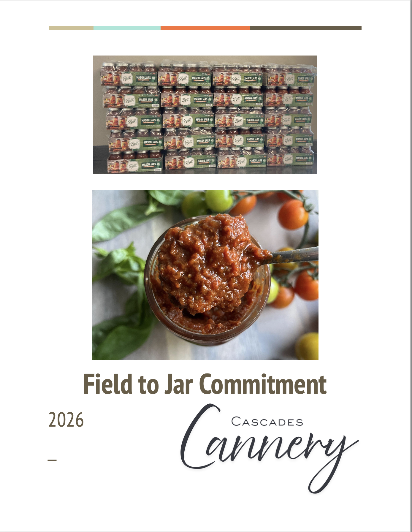 2026 Field-to-Jar Commitment