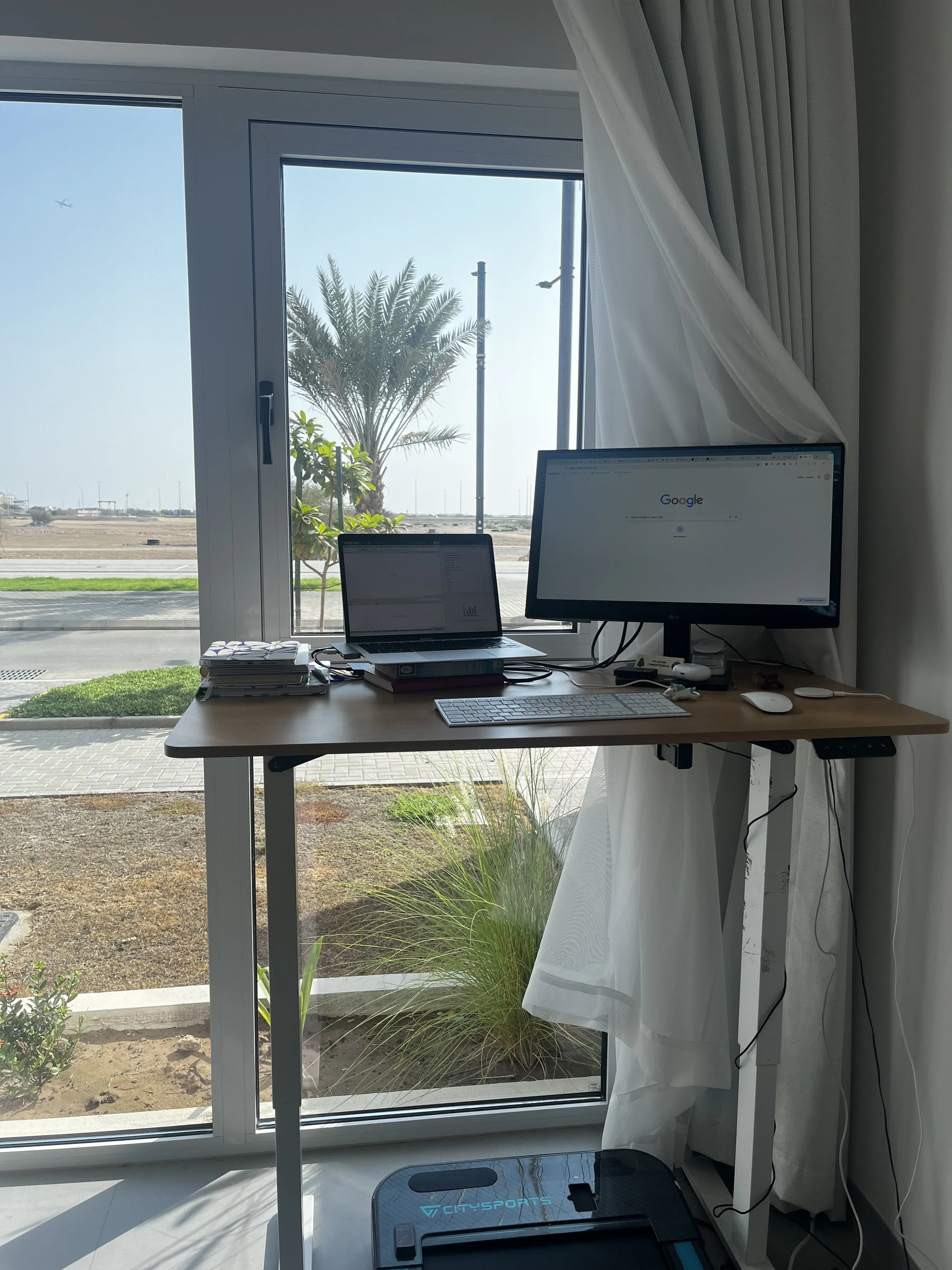 Working from a New Home