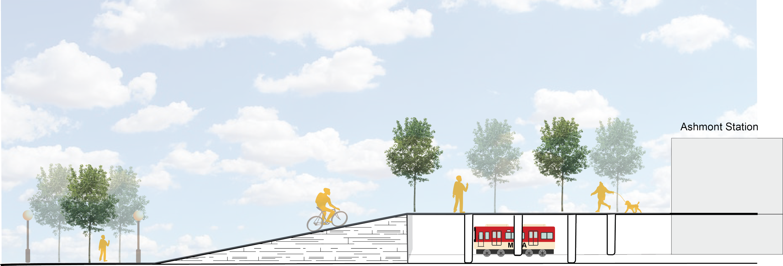 Sectional Diagram | Proposed Trolley