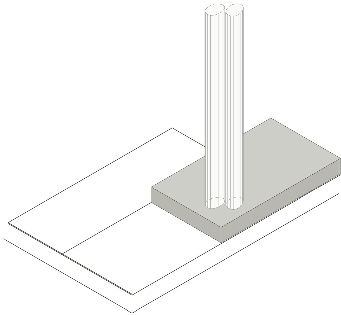 Contruction Sequence | Adjacent Podium 