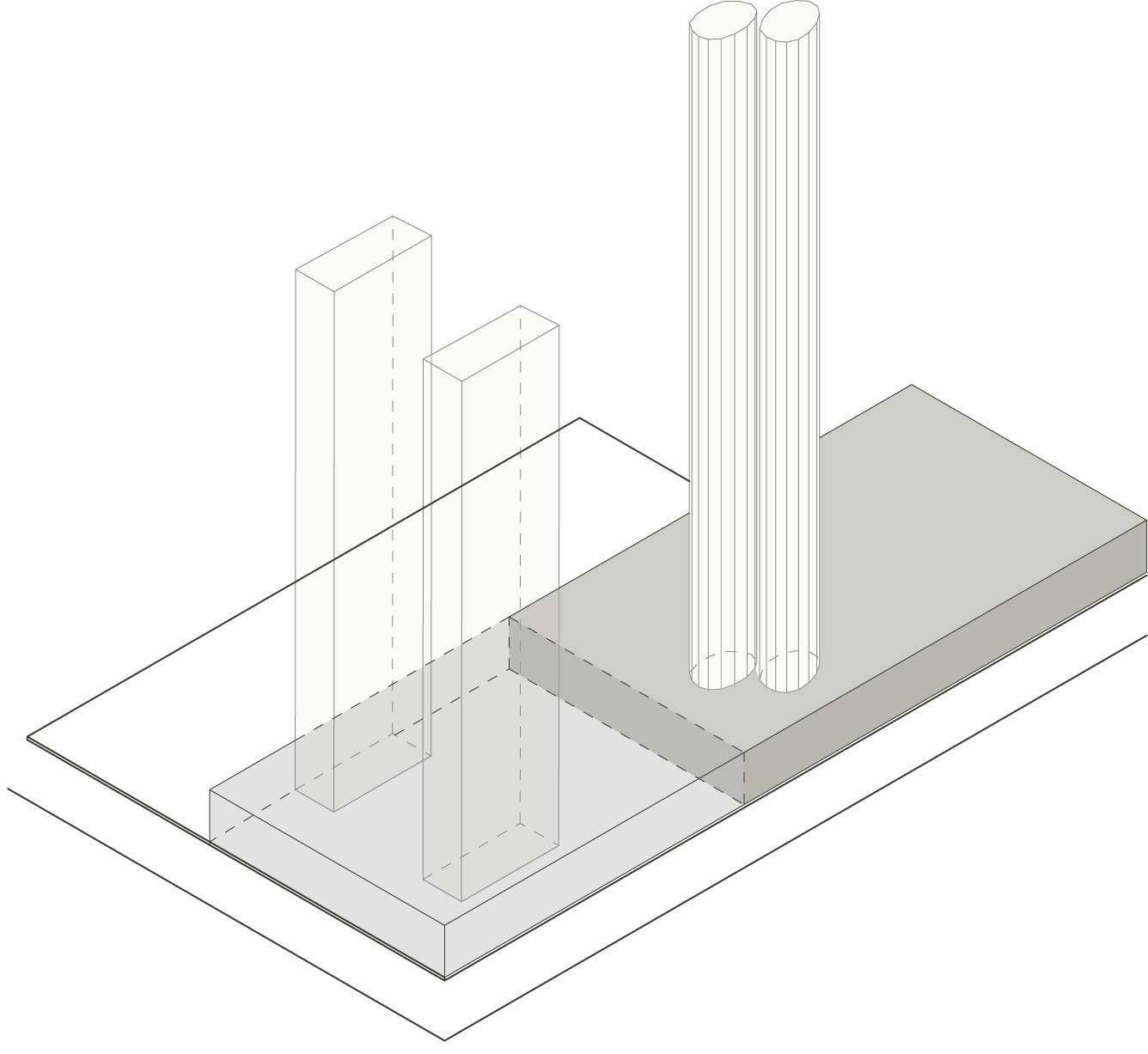 Contruction Sequence | Top of Podium Bldgs.