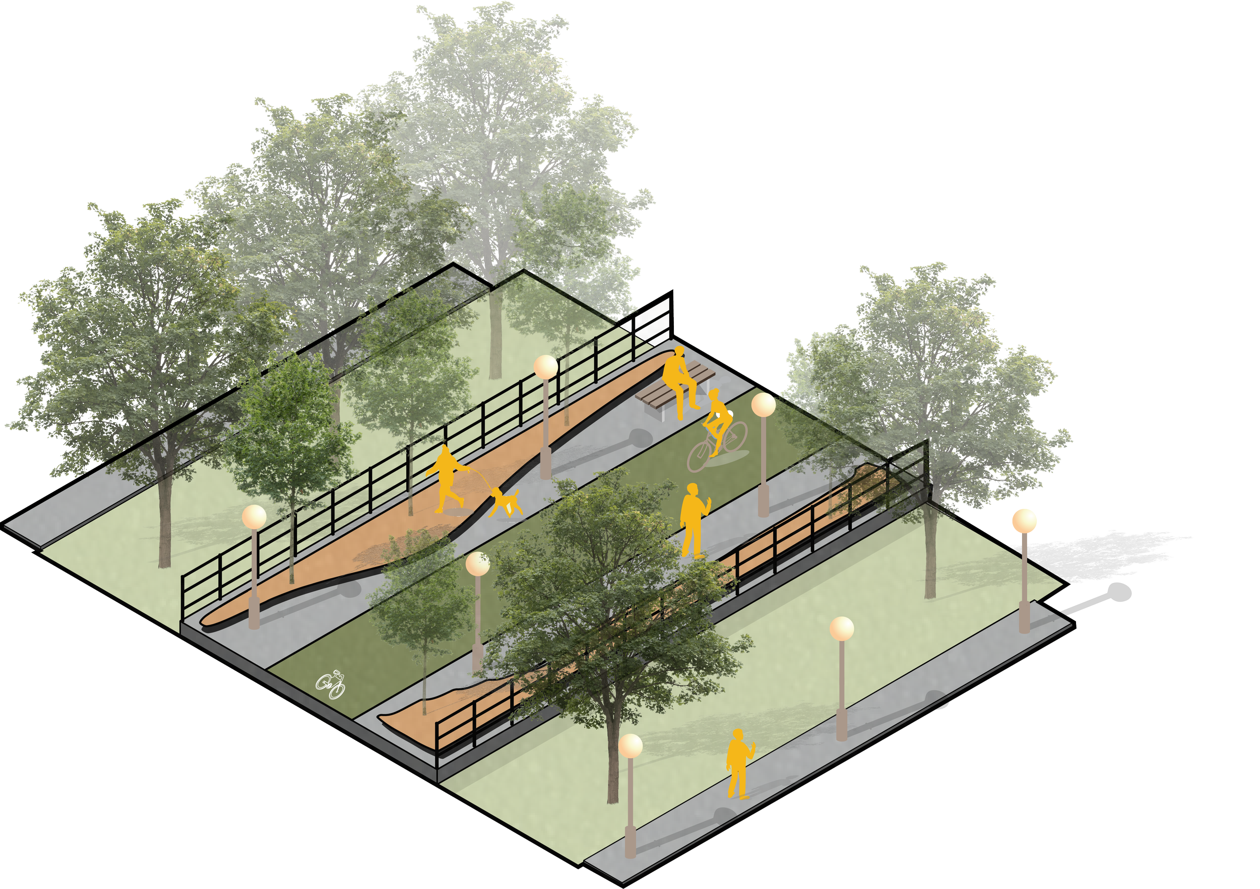 A-1 | Flexible Pedestrian Pathways 