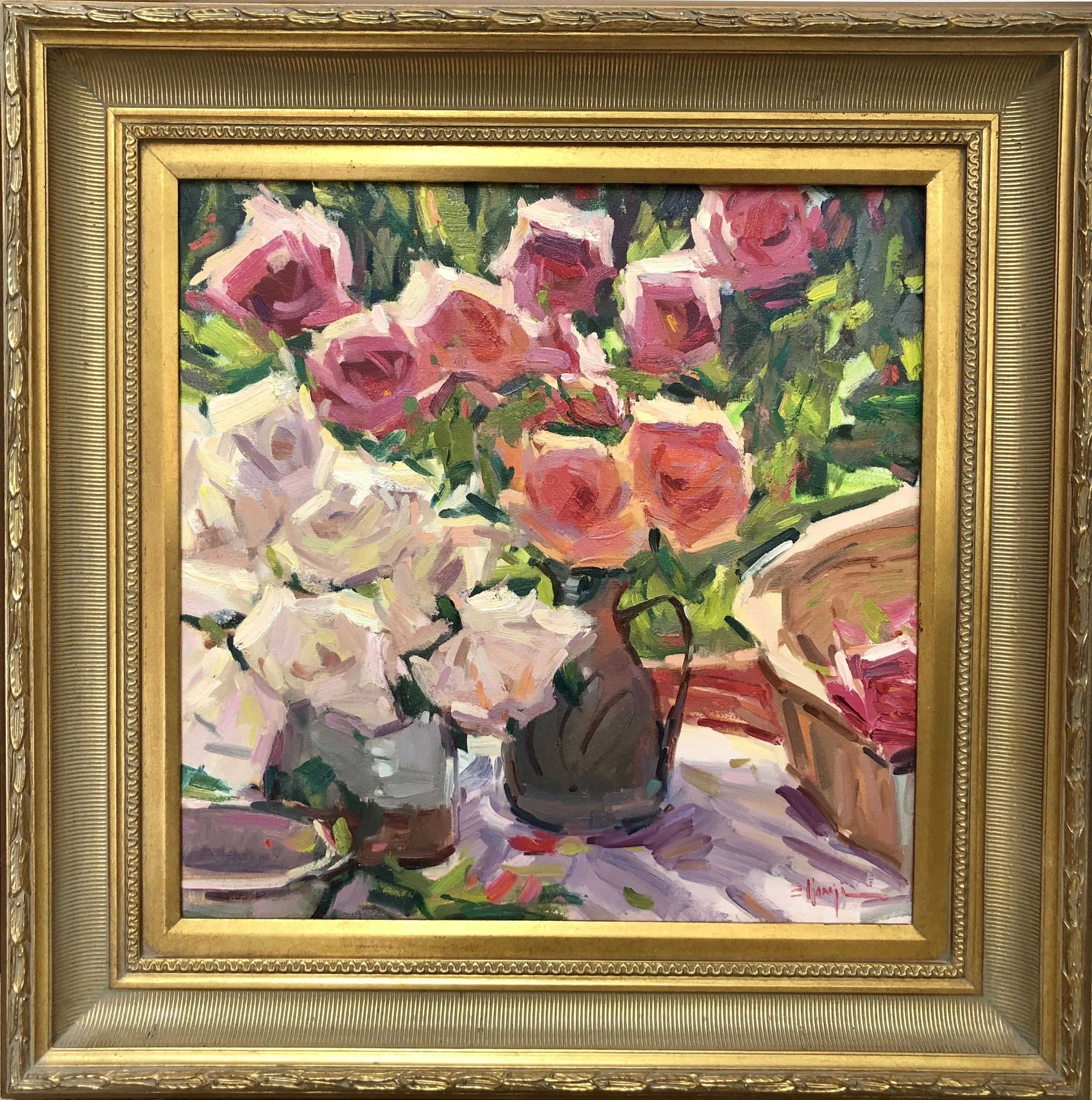 Still Life with June Roses