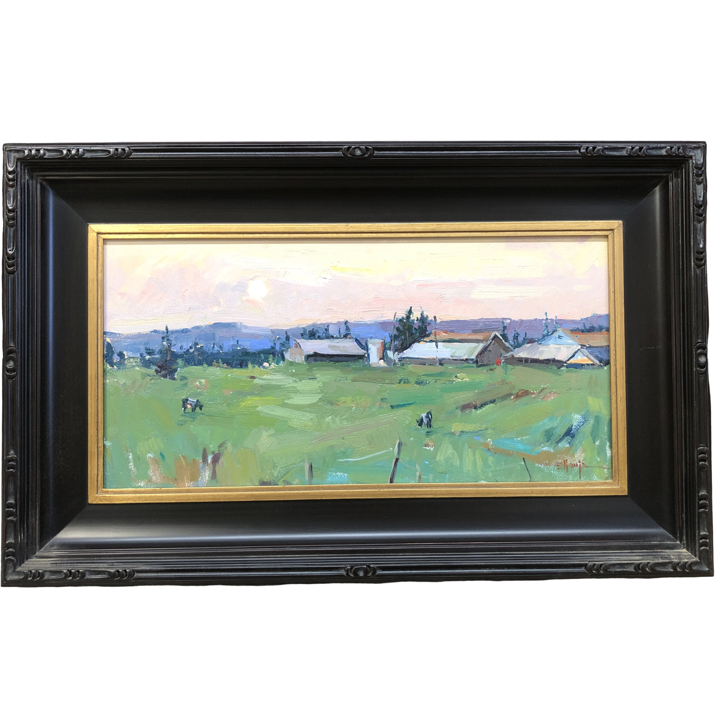 Summer Moon Over Ridgefield Dairy