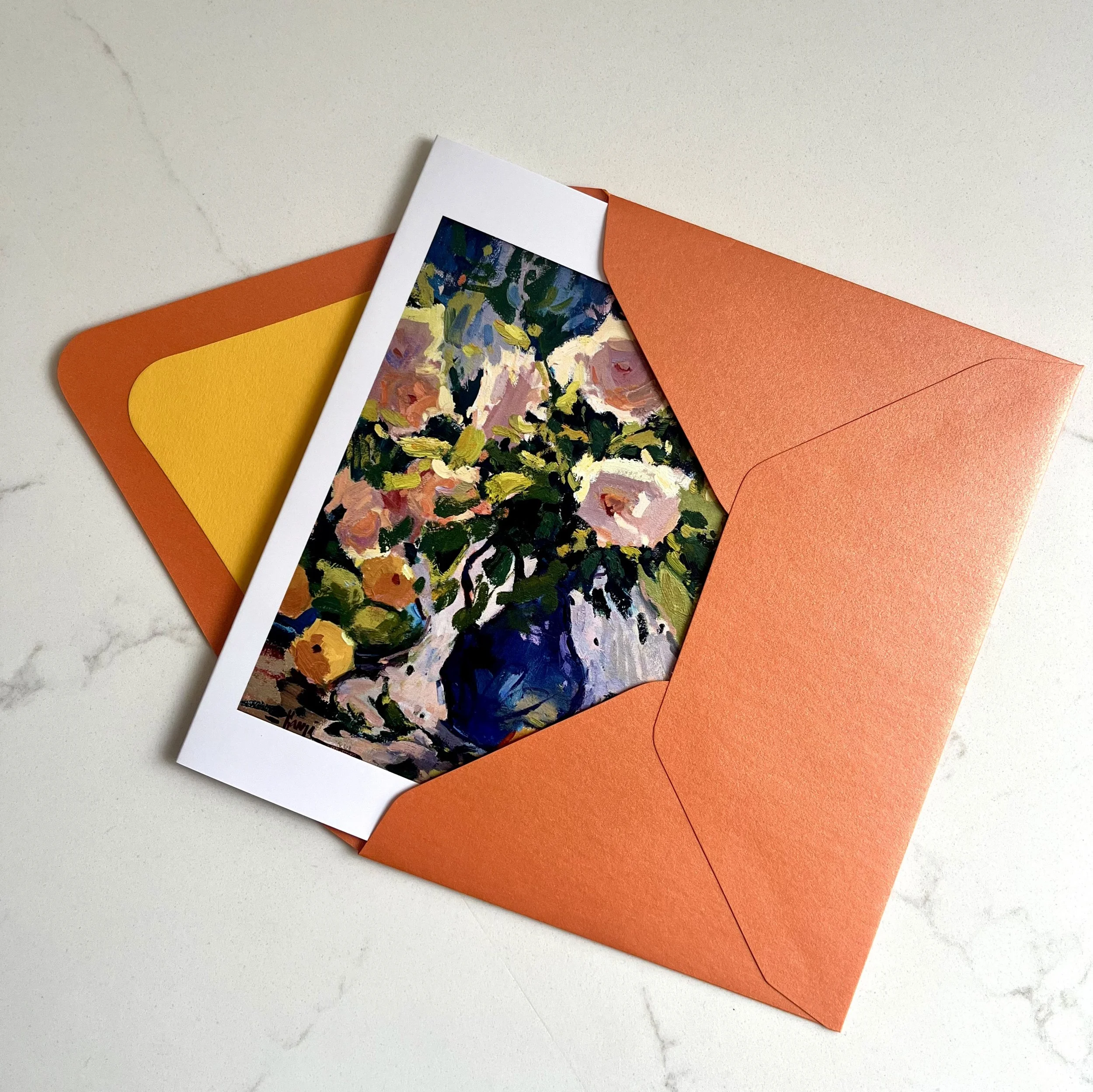 Summer Sublime 5x7 Card (Single w Color Envelope)