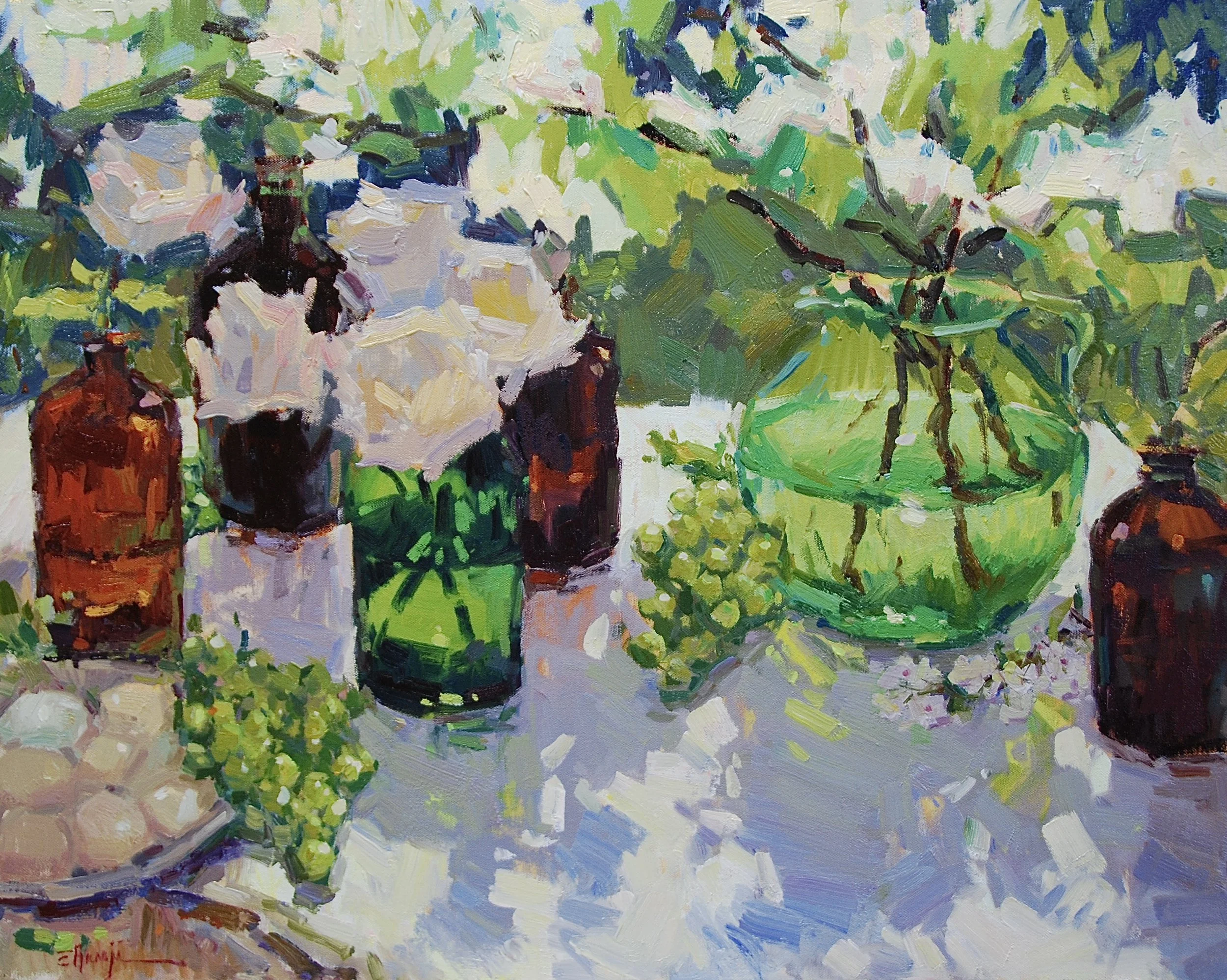 There is a Light in Spring oil 24x30 Available