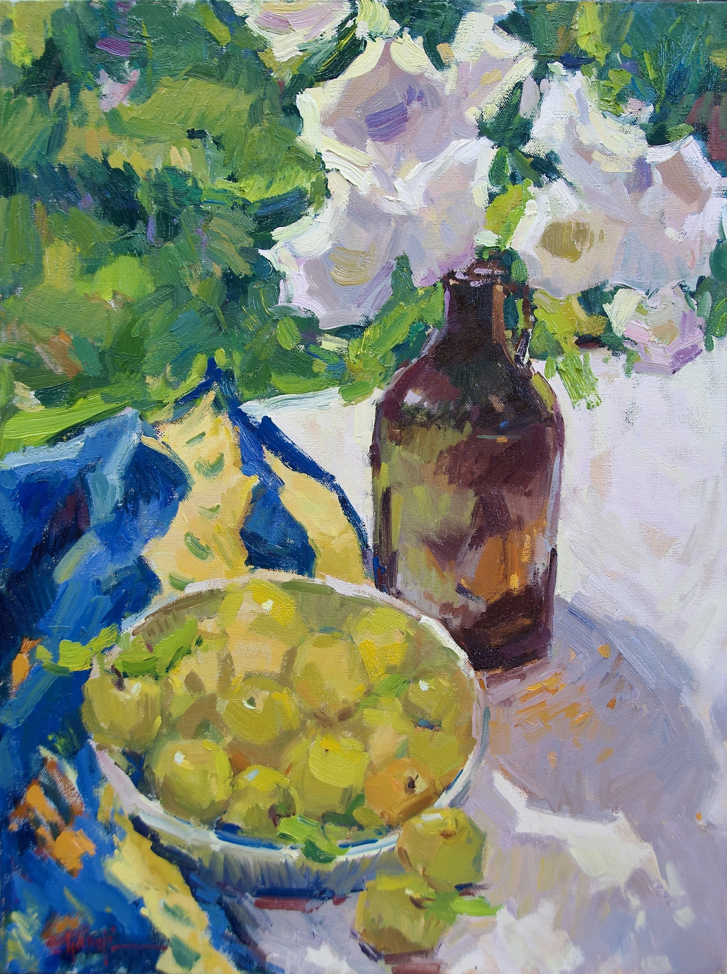 Georgia's Plums 
24 x 18 
oil 
Available Soon at the 
American Impressionist Society National Exhibition 2026