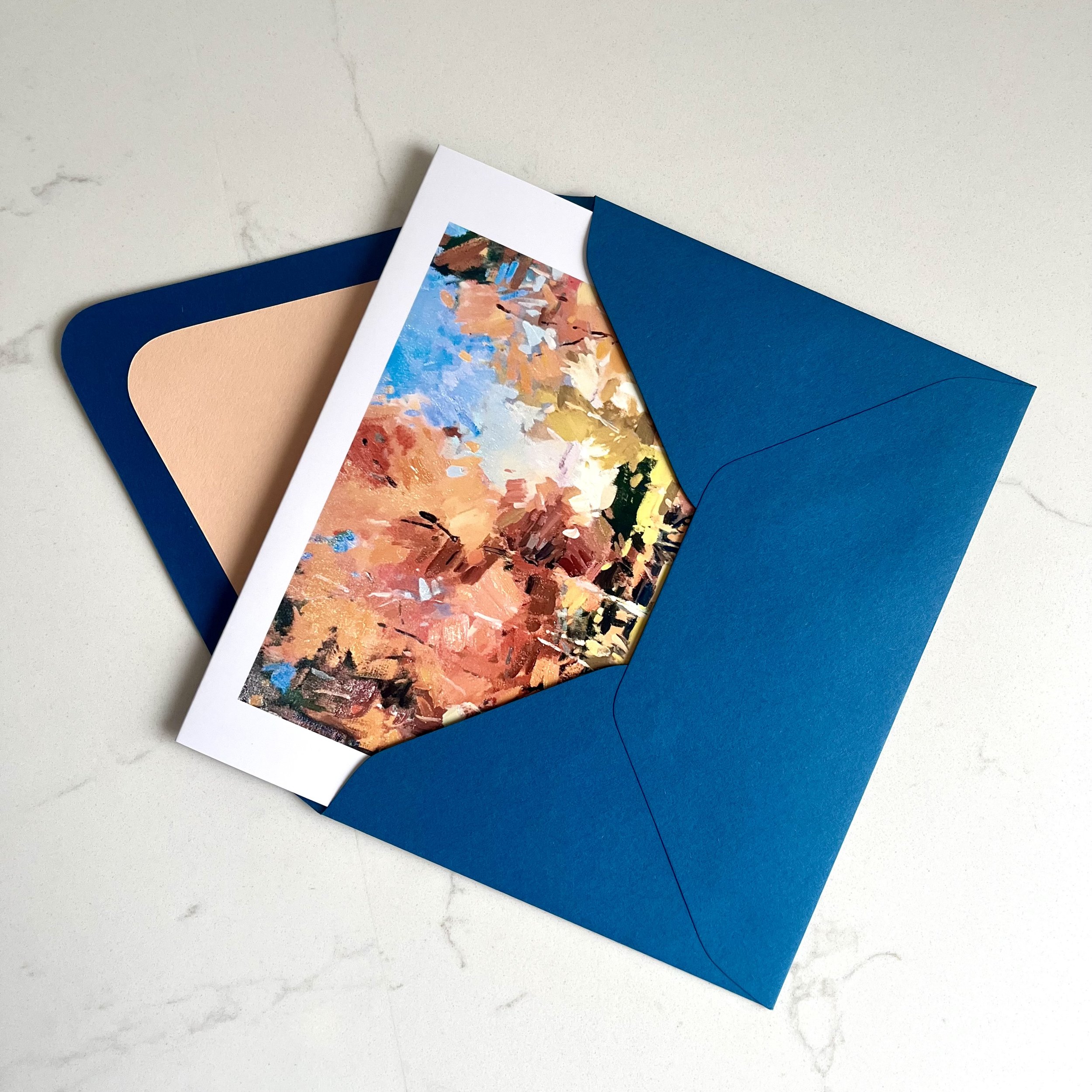 Autumn Soliloquy 5x7 Card (Single w Color Envelope)