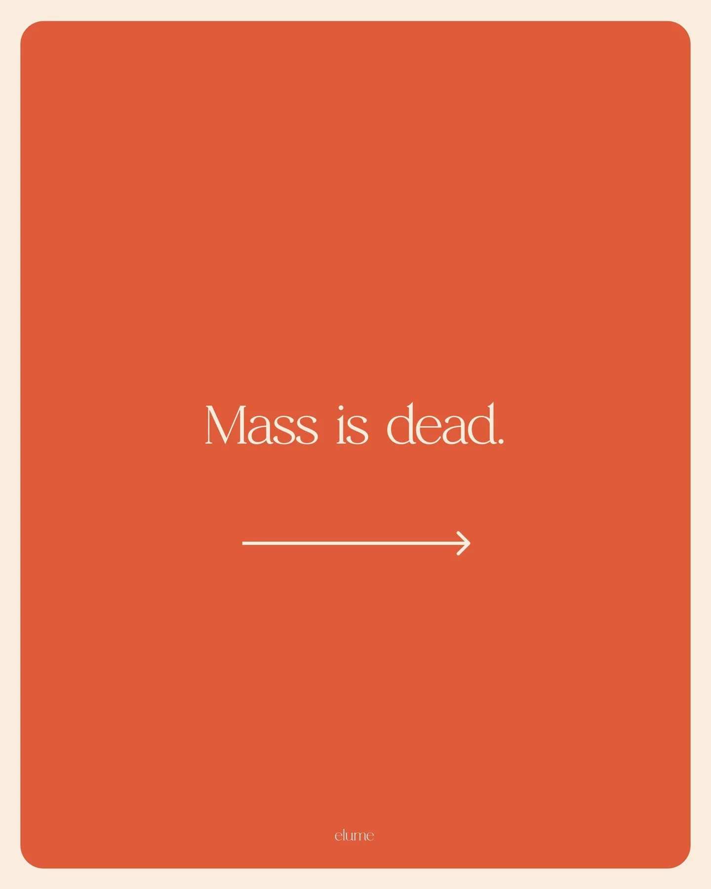 To thrive today, brands have to move from *targeting* to *participating* in it. Authenticity isn&rsquo;t an aesthetic &mdash; it&rsquo;s a system.

It&rsquo;s how brands build trust, signal values, and grow through shared meaning &mdash; not mass rea