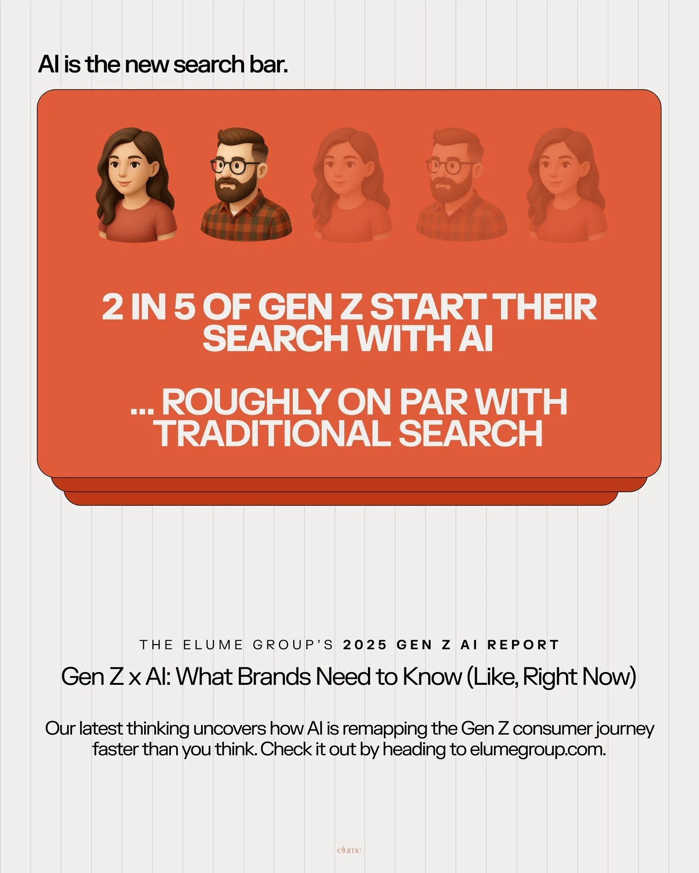 Gen Z isn&rsquo;t searching anymore &mdash; they&rsquo;re asking.

Instead of typing into a search bar, they prompt an AI co-pilot that understands context, taste, and intent. Discovery, evaluation and ultimately decision now happens inside a single 