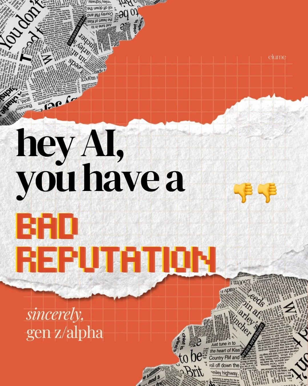 Whether it&rsquo;s simple tasks or social content, AI is taking the one thing away that young consumers want more than ever right now: real, human connection. 

Curious on how to earn and keep these consumers&rsquo; trust? Look out for our full Gen Z