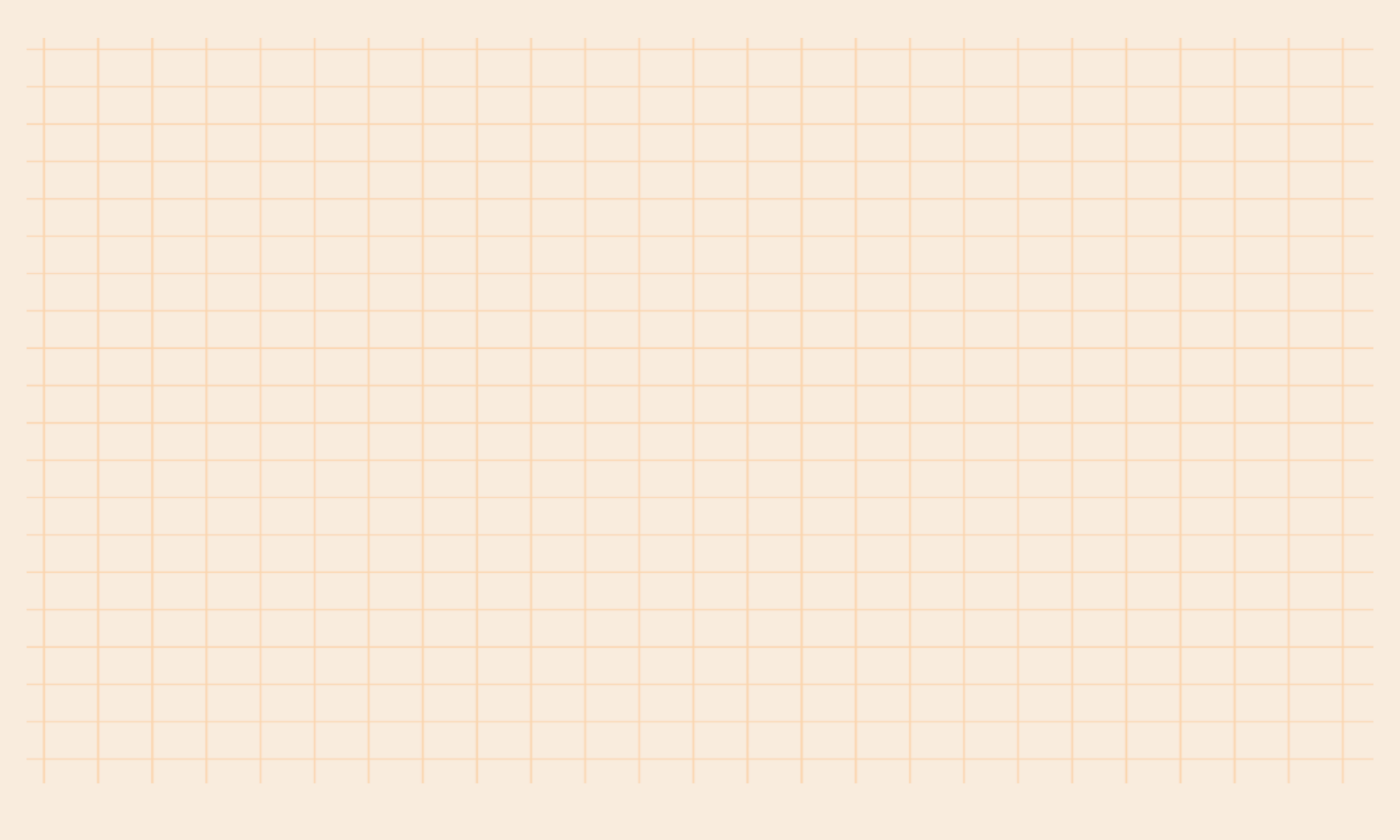 Blank graph paper with light orange grid lines on a beige background.