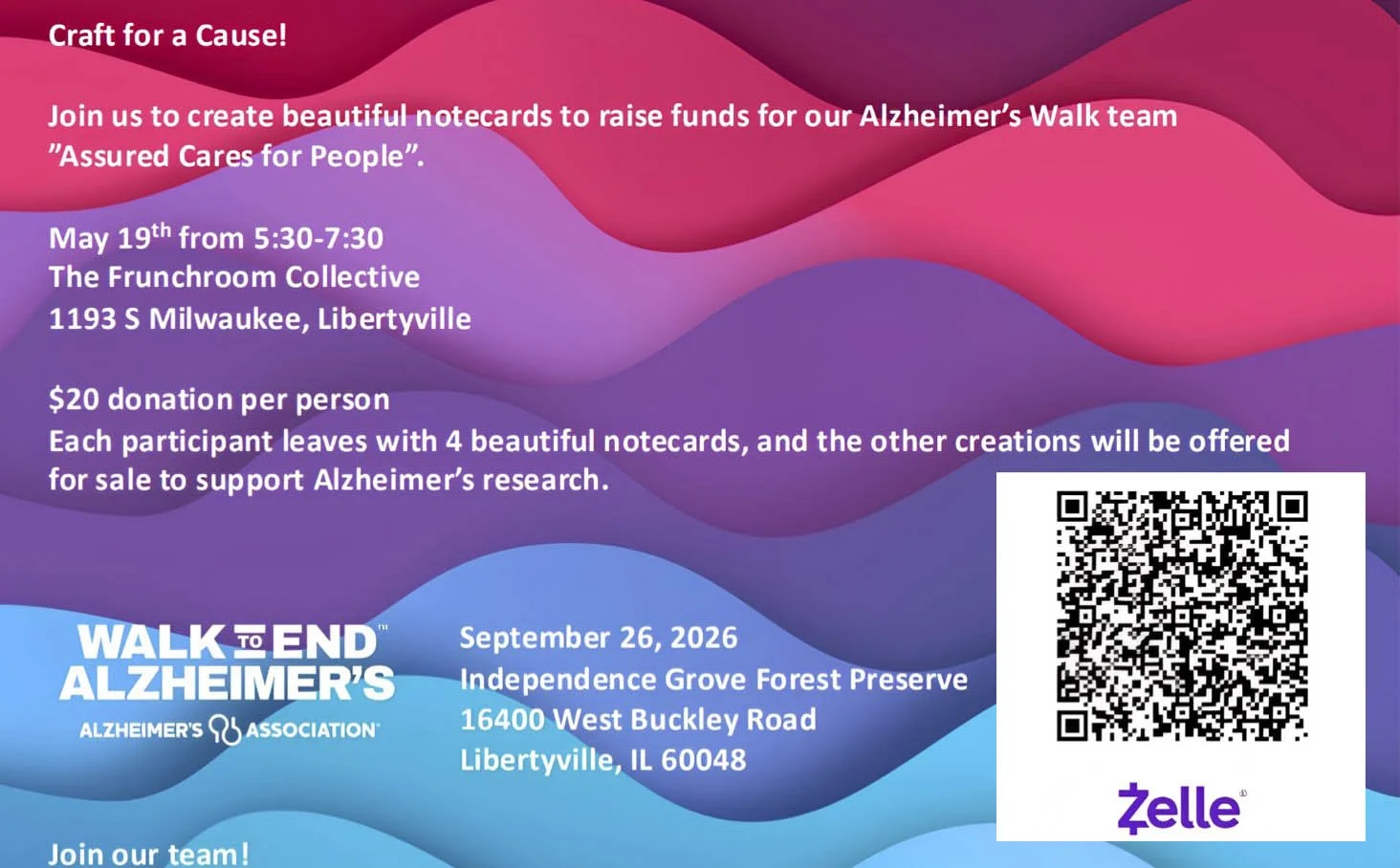Craft for a Cause May 19th