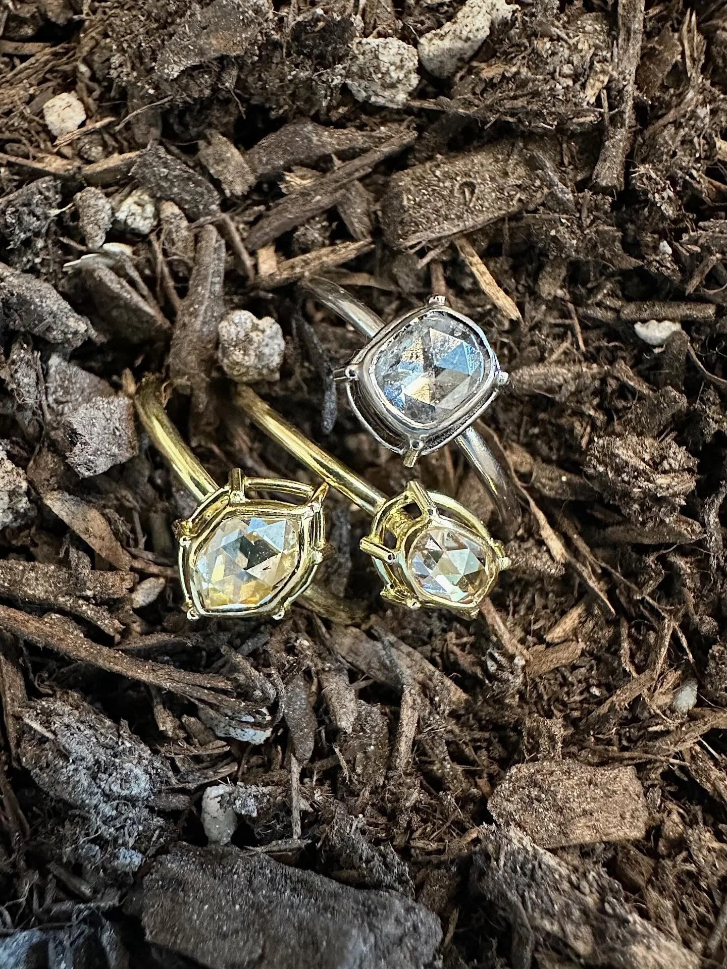 Visit us today to explore Tura Sugden's stunning ring collection! She&rsquo;s classically trained in both goldsmithing and fine art with a unique approach to fine jewelry design. #losangeles #studiocity #jewelry
