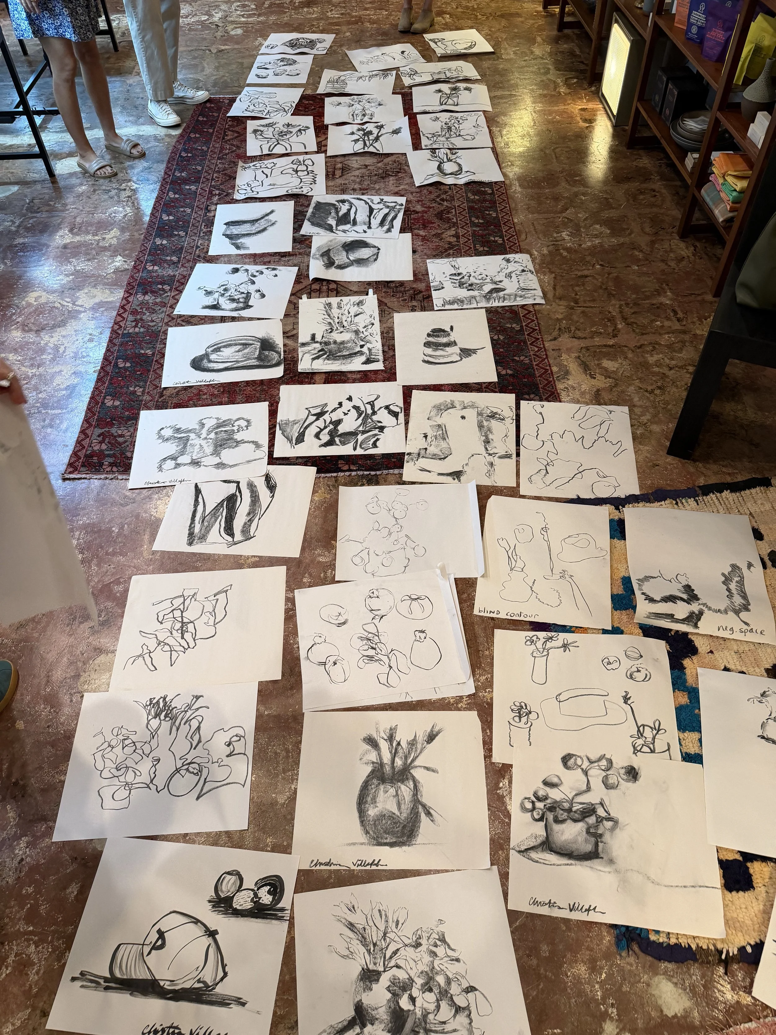 Guided drawing workshop 