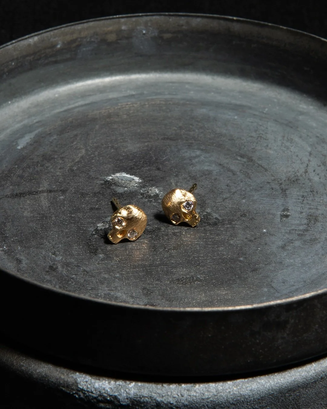 [ERICA MOLINARI] Skull Earrings