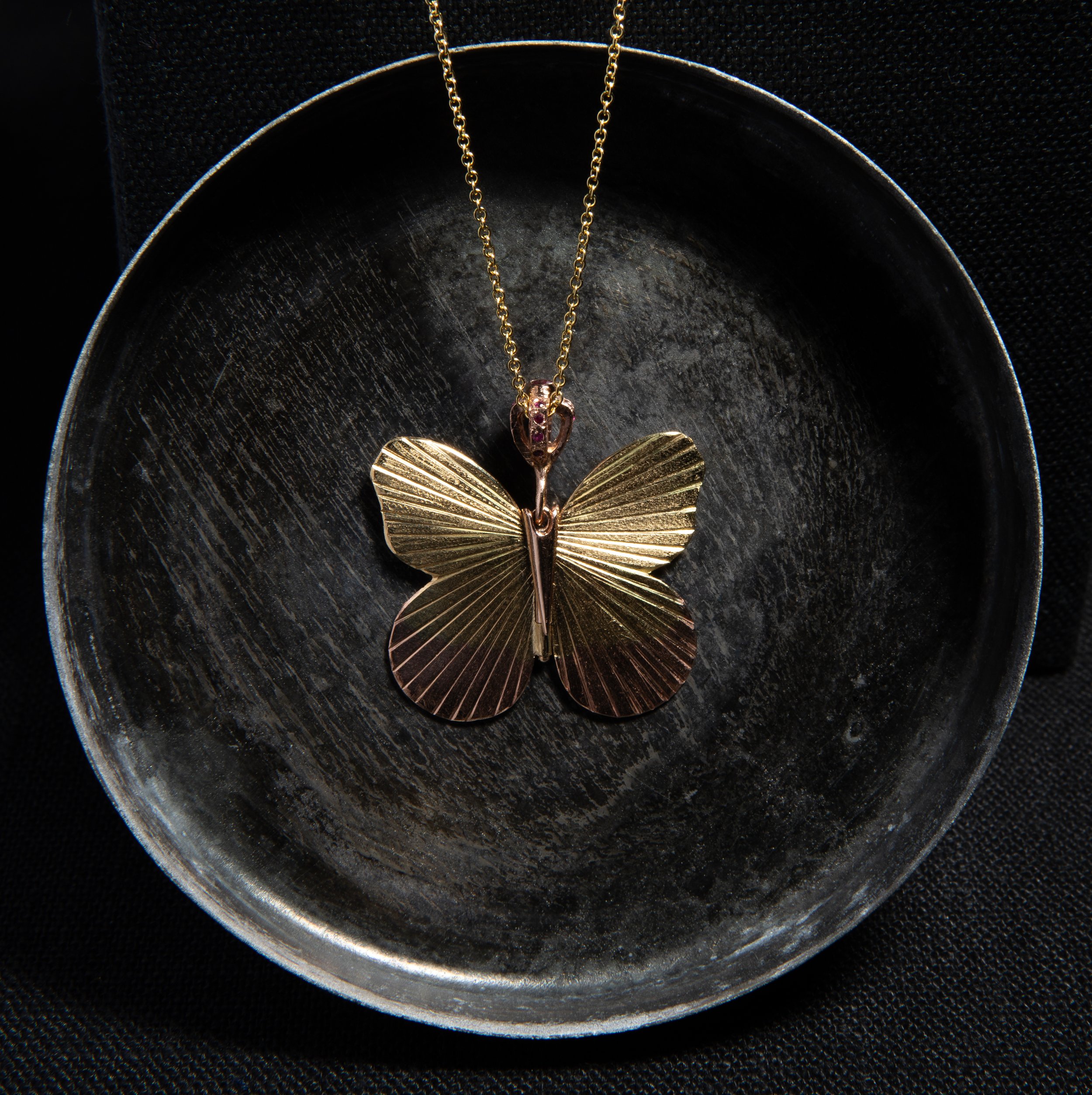 [JAMES BANKS DESIGNS] Large Asterope Butterfly Necklace