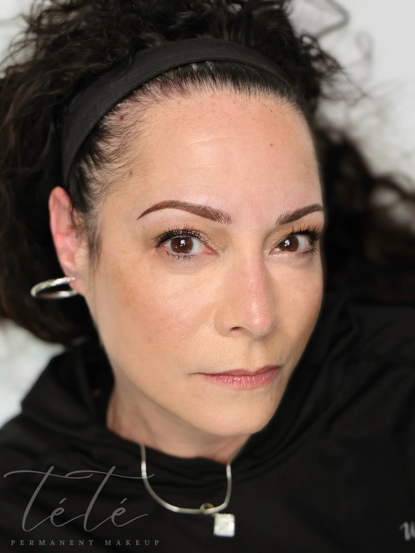 My client has been wanting to get her brows done for about 5 years. She was tired of doing her makeup every day and dealing with situations like going to the beach and having it wear off. She also wanted to move away from the blocky look her makeup g