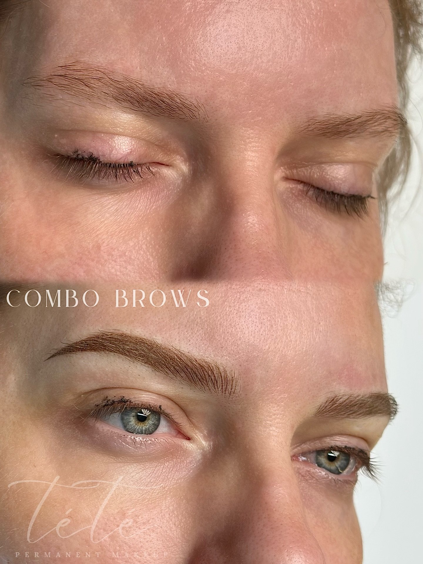 My client does glam makeup for work, so doing her brows every day was already part of her routine.
Combo brows were the perfect option to give her a defined base that still blends beautifully with her makeup. ✨

&mdash;&mdash;&mdash;&mdash;&mdash;&md