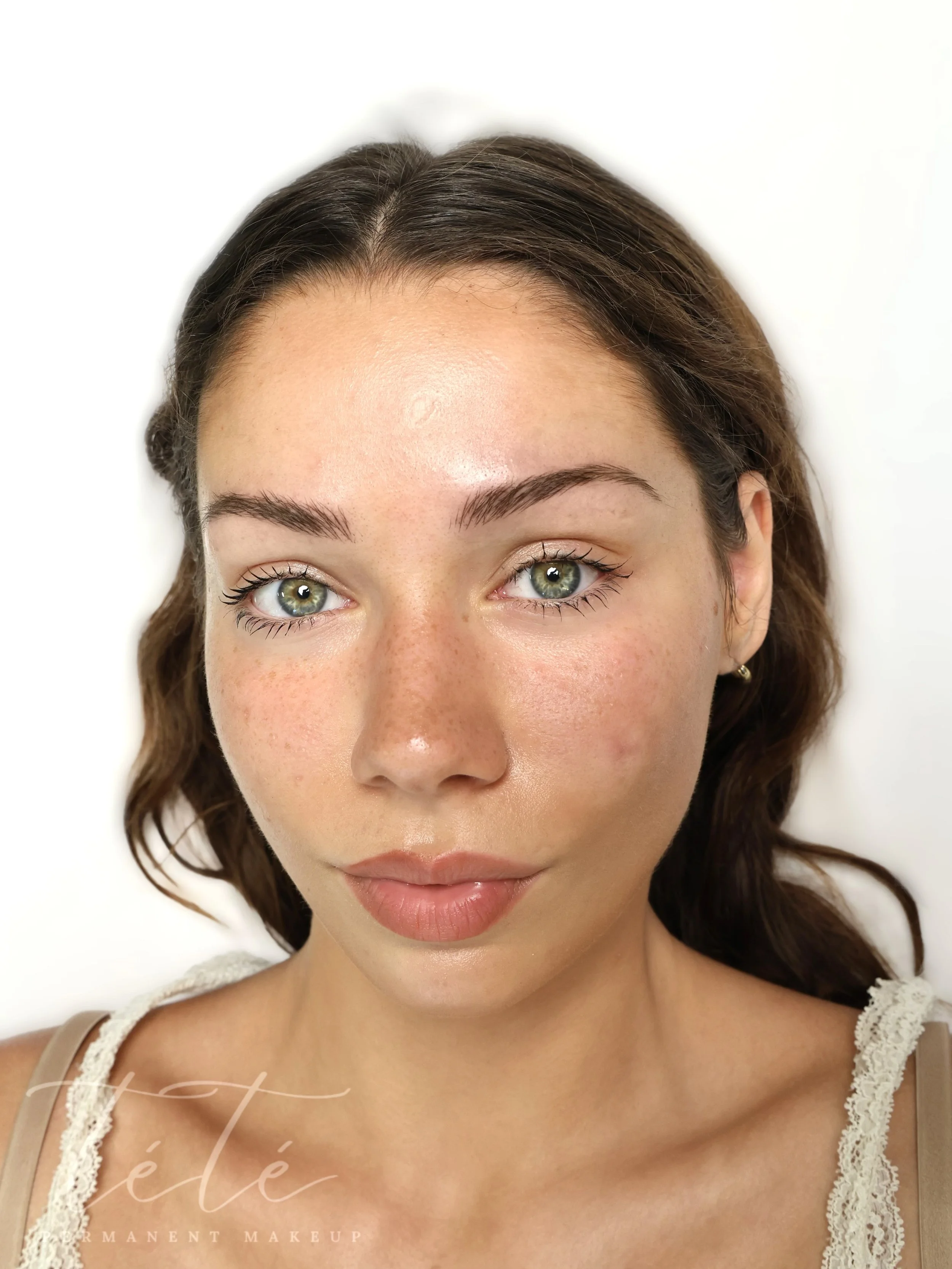Portrait image used on the TéTé permanent makeup website.