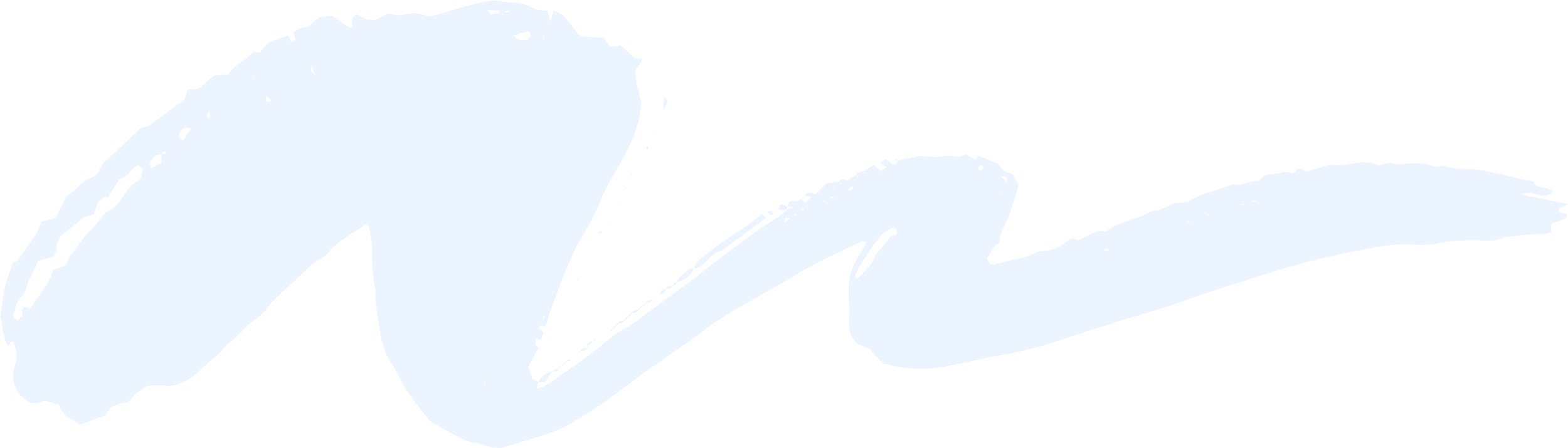 Light blue brush strokes on a black background.