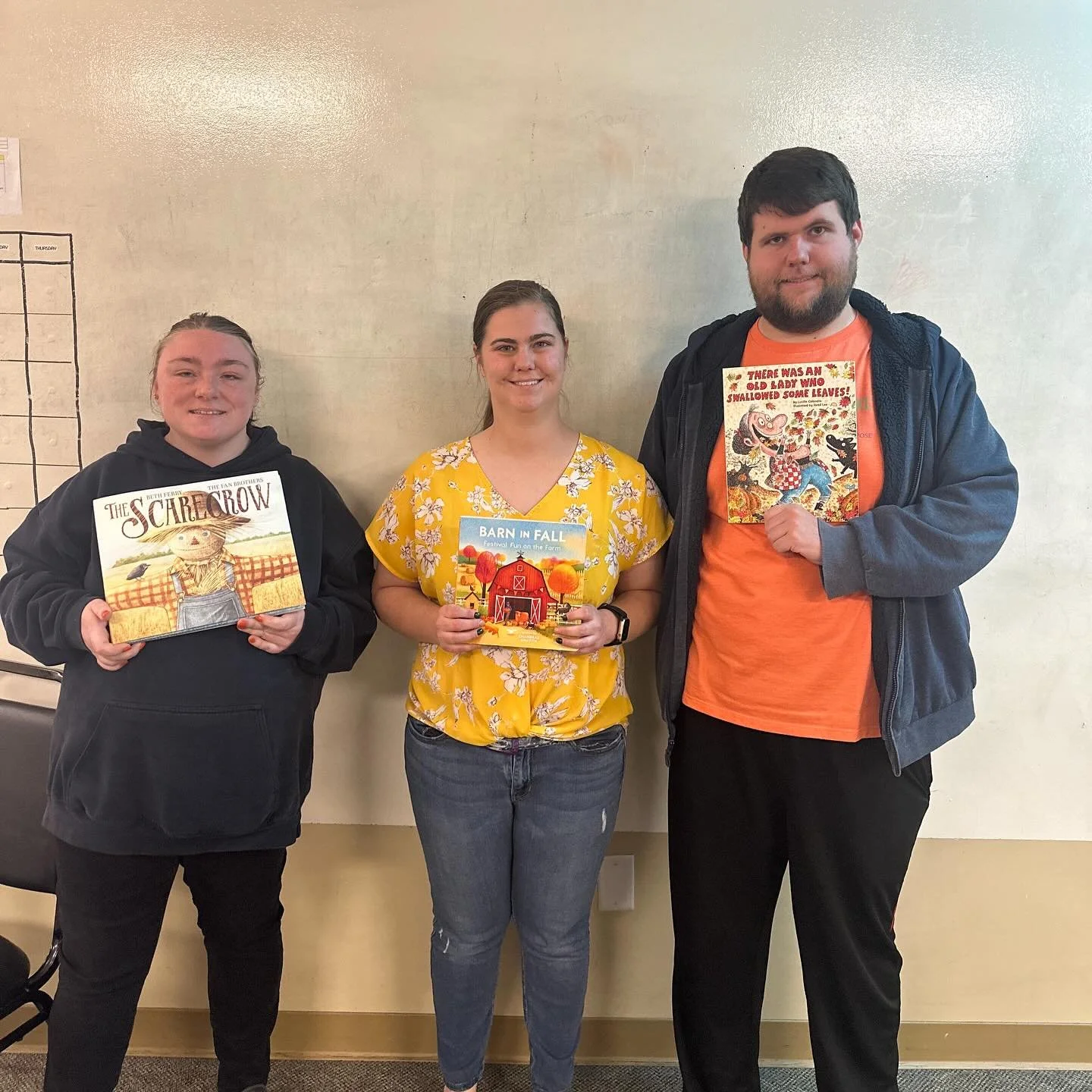 🍁 Our Fall Storytime turned into something extra special! 📚
The same 3 amazing employees who assemble our learning kits also took the lead reading some of our favorite fall books. 💛
We love watching our team share their creativity and heart with o