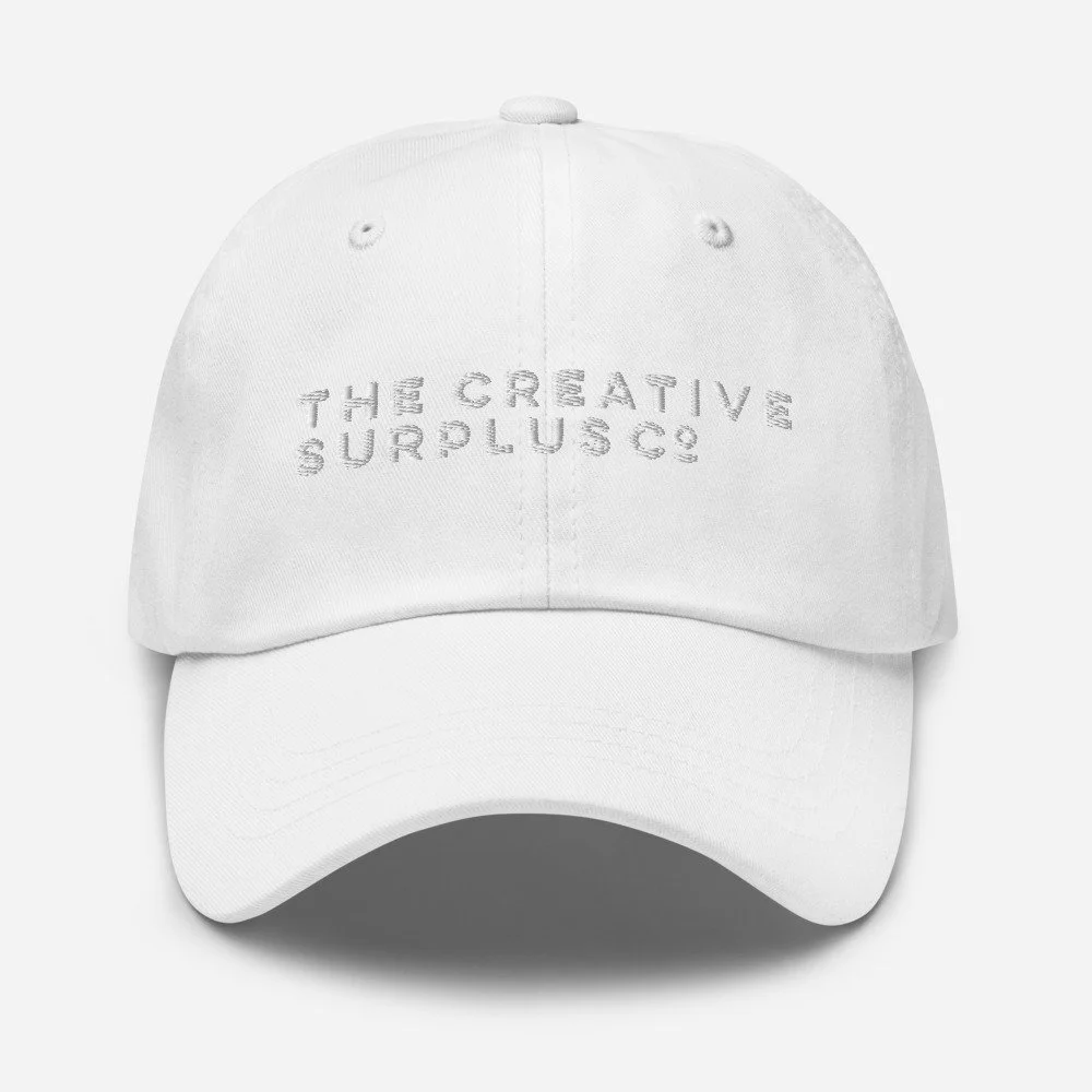 DAD HAT WHITE