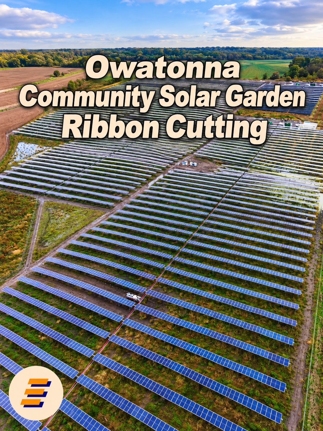 Owatonna Community Solar Garden Celebrates Ribbon Cutting