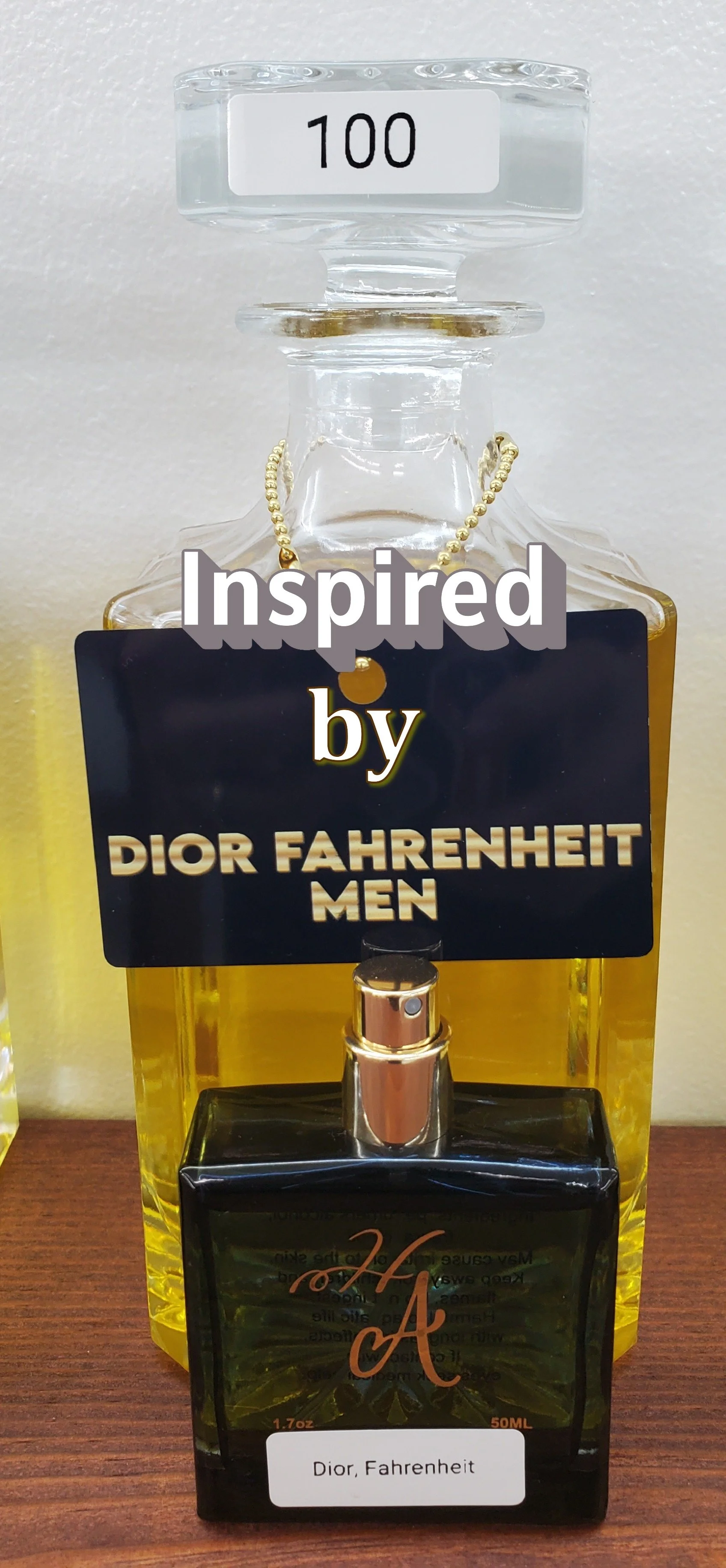 #100 Sparked by Dior's Farenheit for men