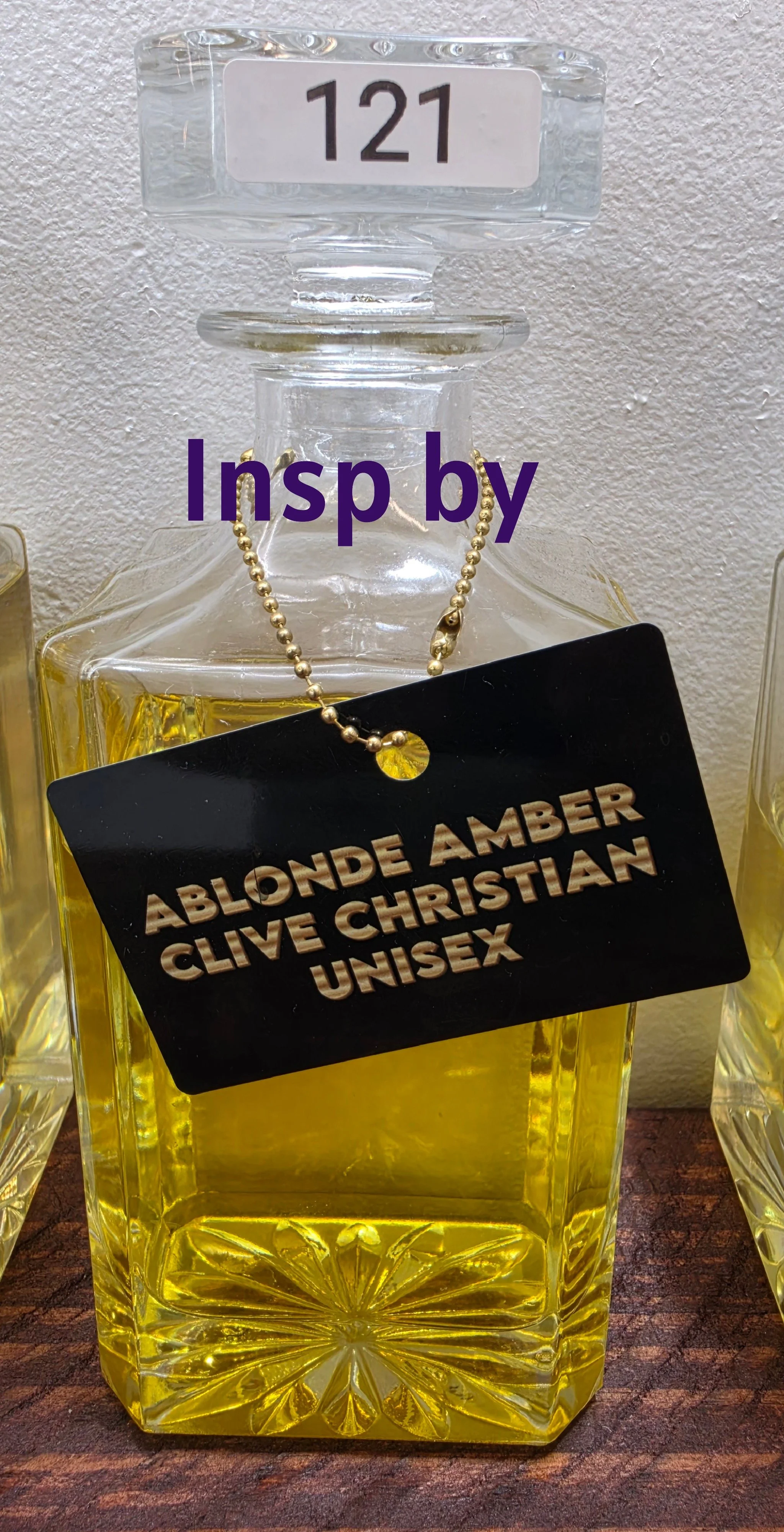 #121 Sparked by Clive Christian's Blonde Amber