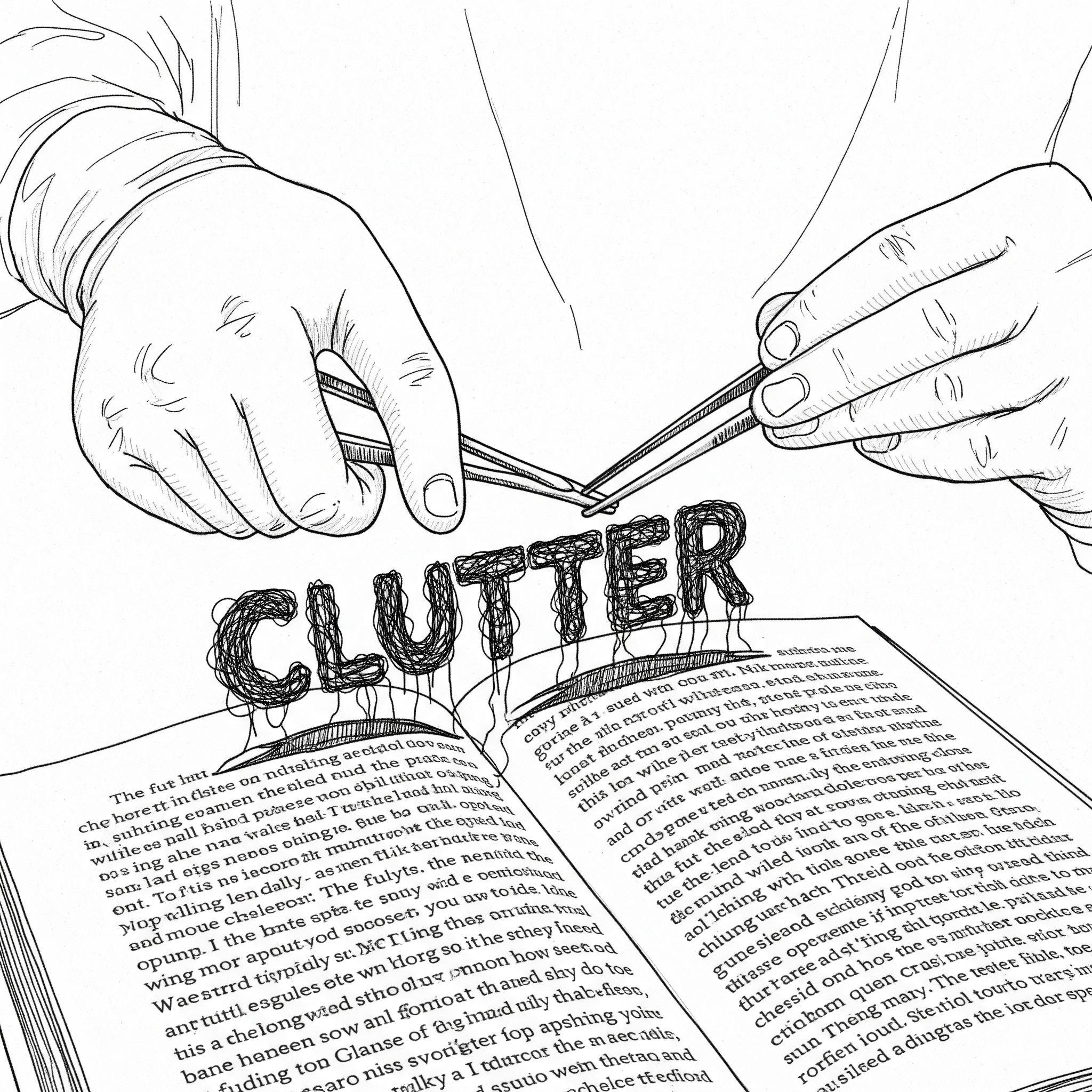 Clearing the Clutter, Articles — Alton Gansky: Word Craft
