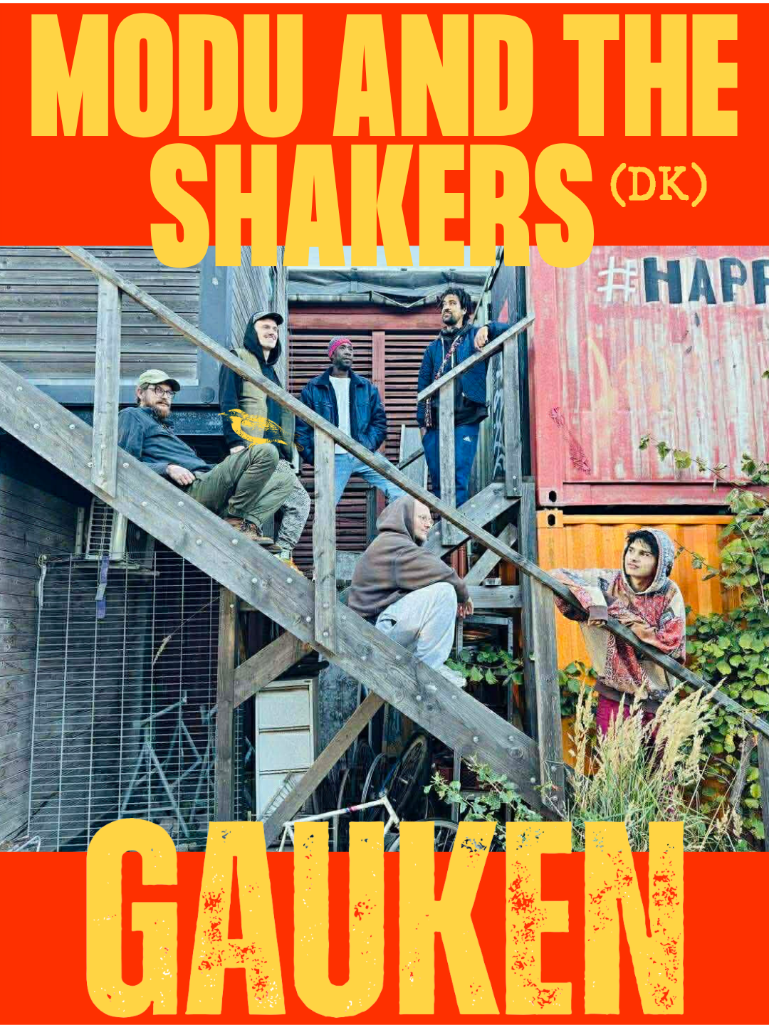 Frå Senegal via Danmark kjem eit av dei verkeleg energiske høgdepunkta denne sommaren! Modu and the Shakers har alt før si første utgiving rukke å bli ei vestafrikansk drivkraft på musikkscena i grannelandet.