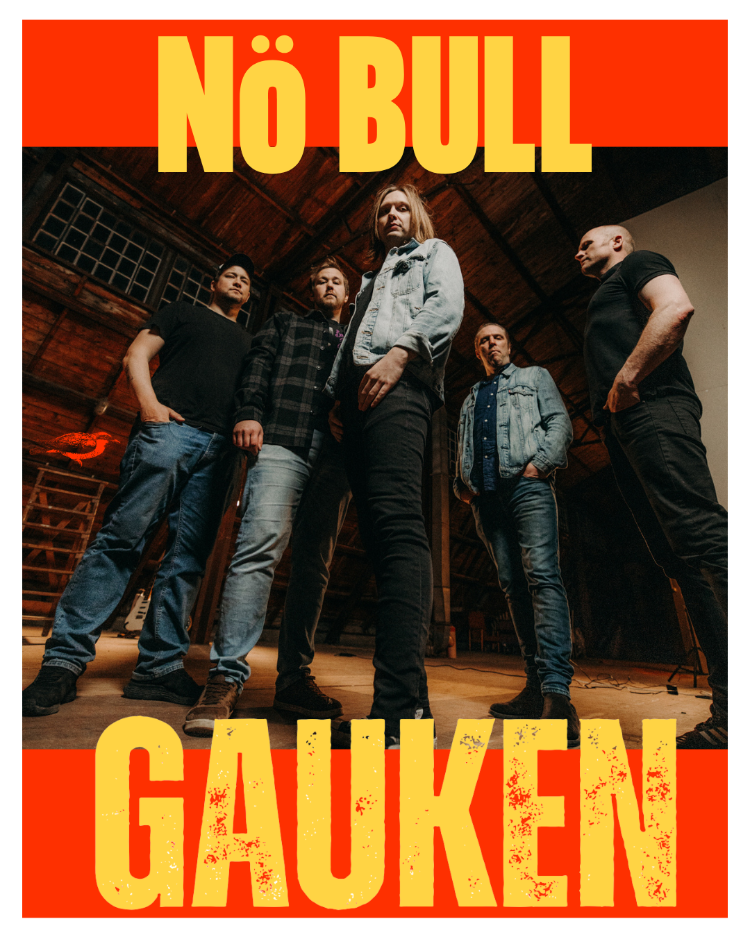 frå midt i Telemark og med røtar godt planta i Bøgrend - leverer rock'n'roll akkurat slik rock'n'roll skal vere: Rett fram, utan dill - og med full guffe! Nö Bull gjeng all in!