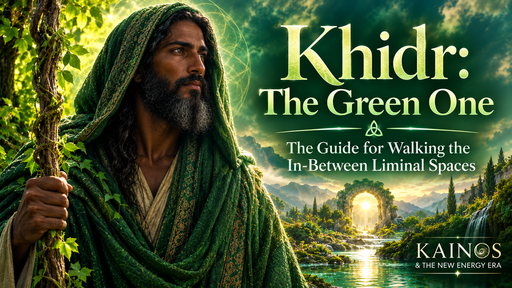 Introducing Khidr: The Green One | He will join us for the 3rd new light wave