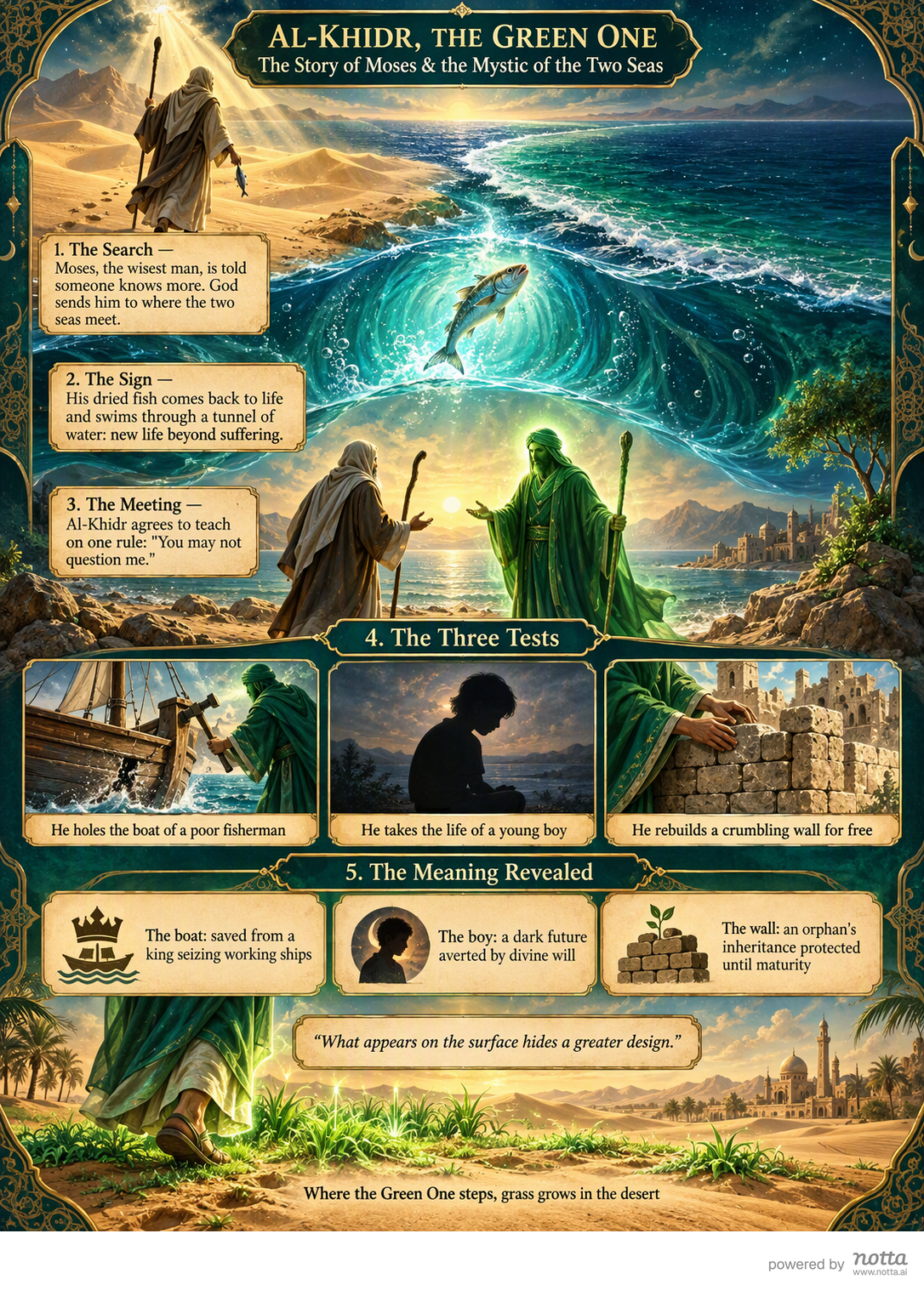 3 Story Boards for the Green One/ Kingdom channel