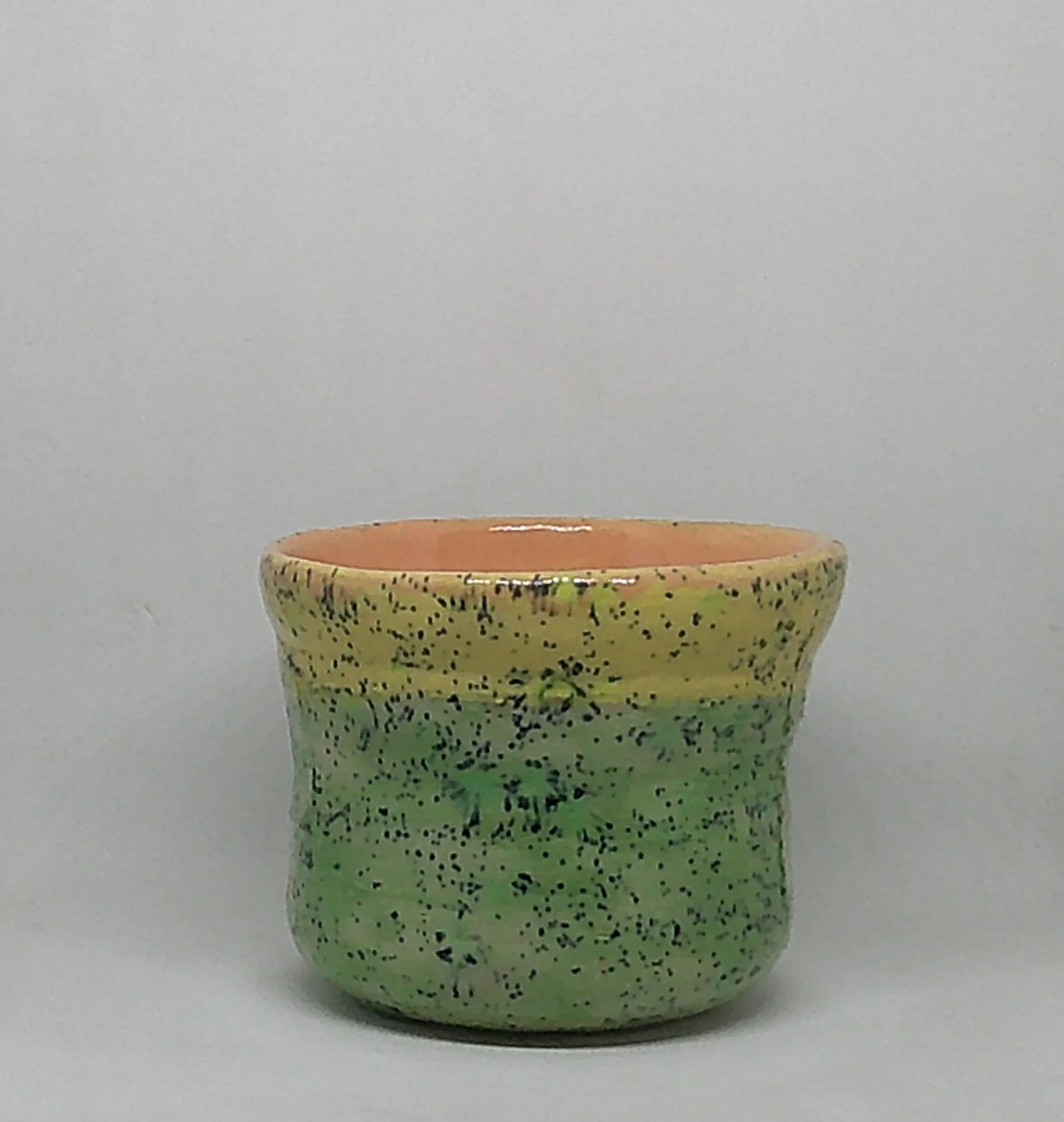 Green and Yellow Cup
