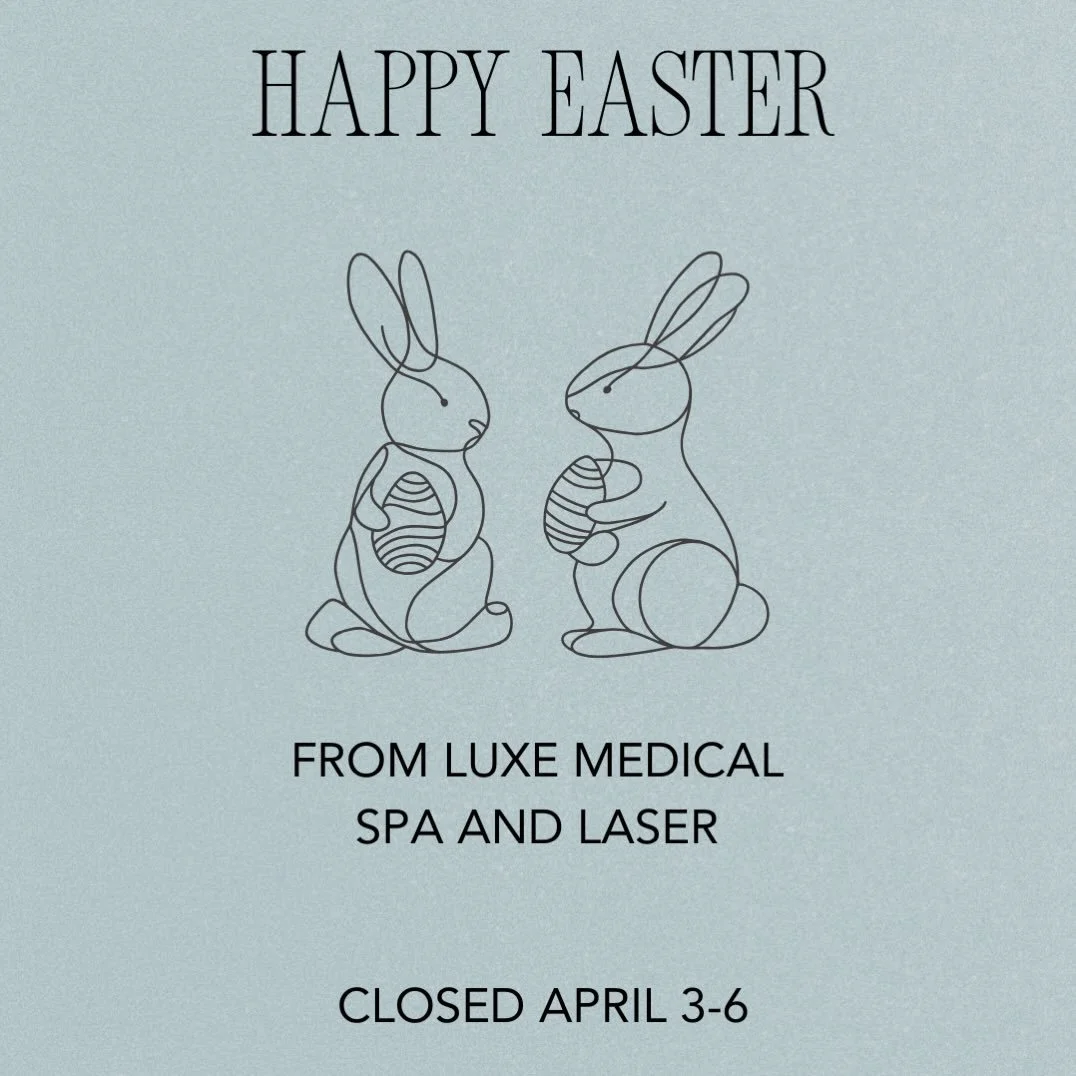 Luxe will return your messages April 7th! We hope you enjoy the Easter weekend!
