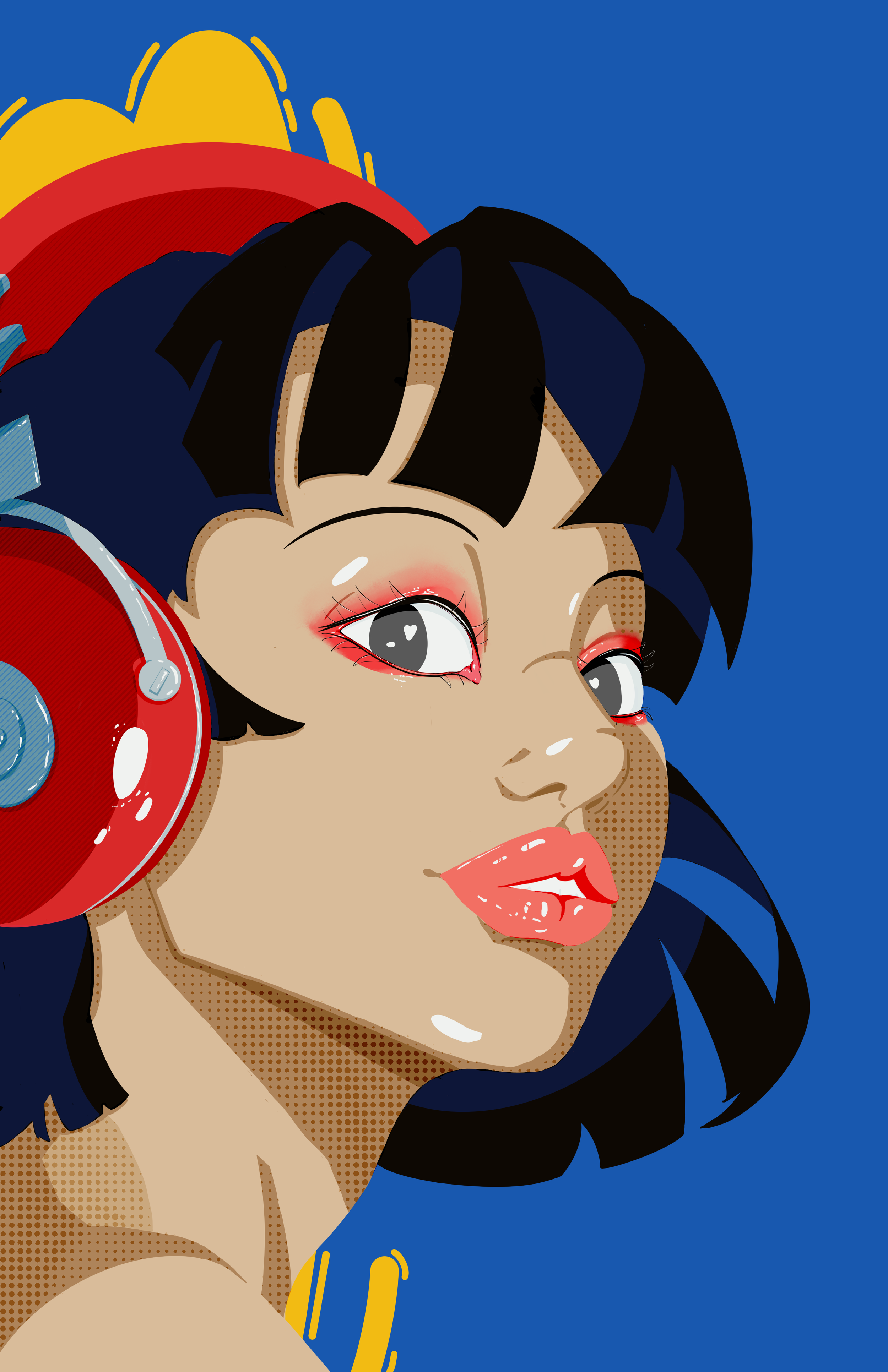 Headphones Poster