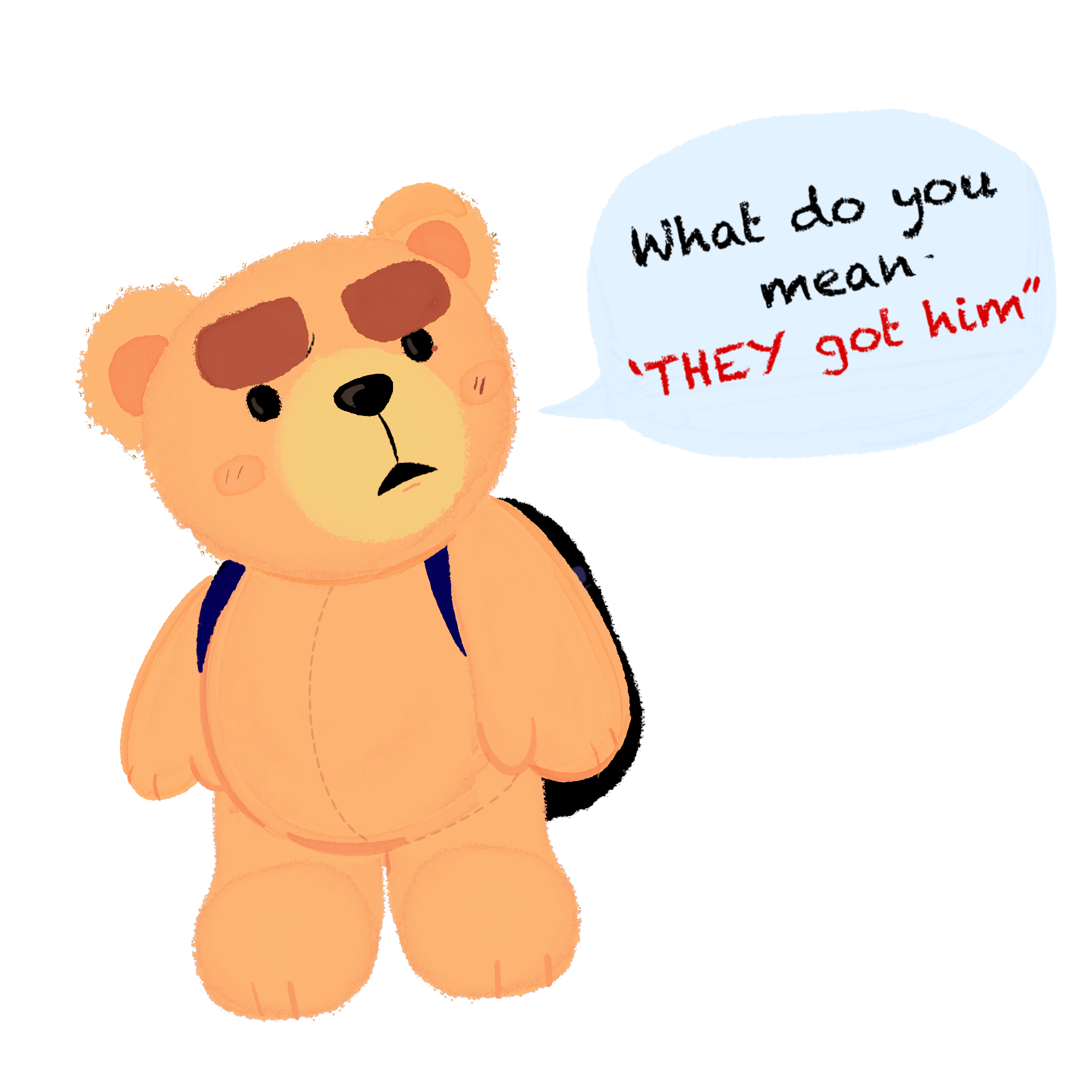 Teddy Bear Sticker