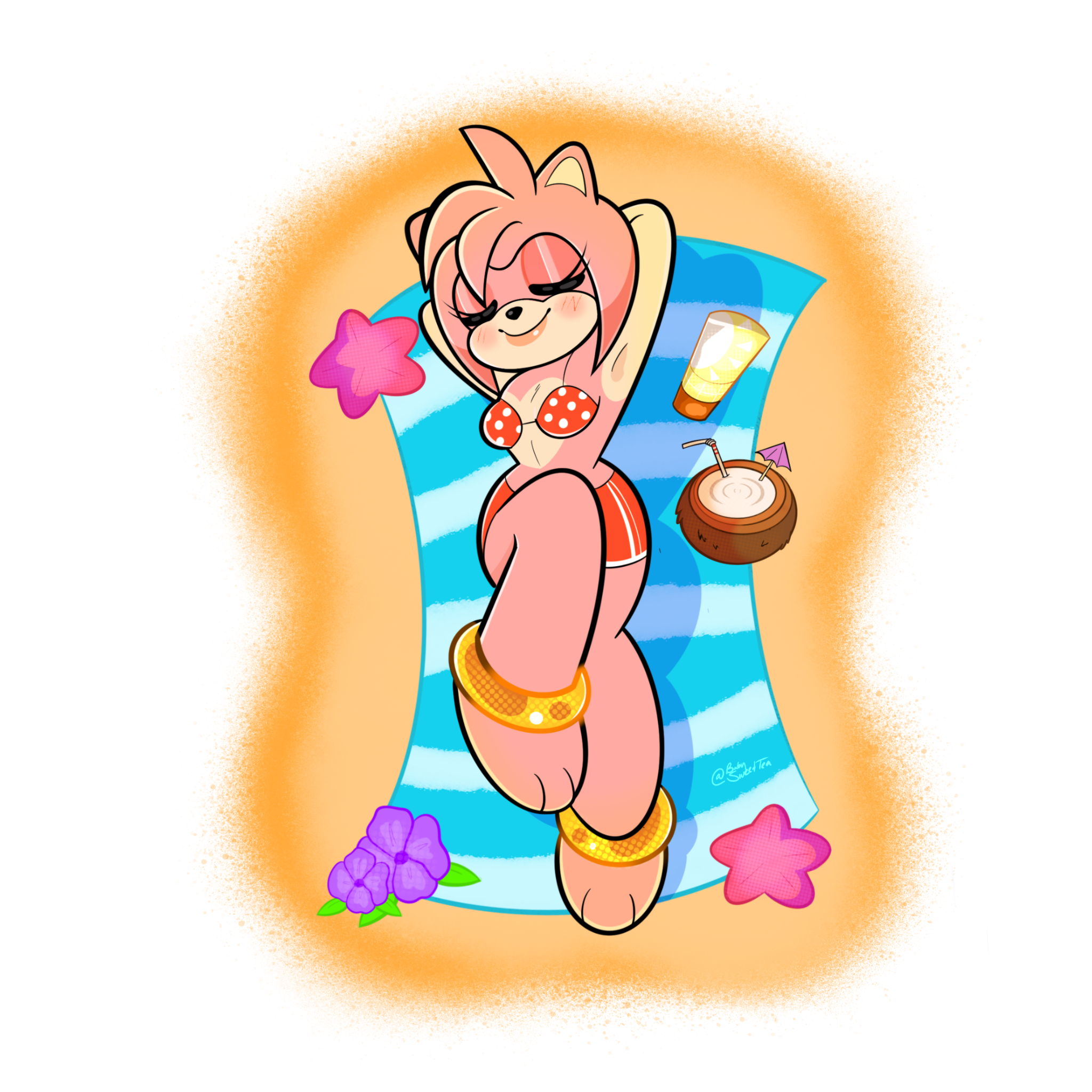 Beach Hedgehog Sticker