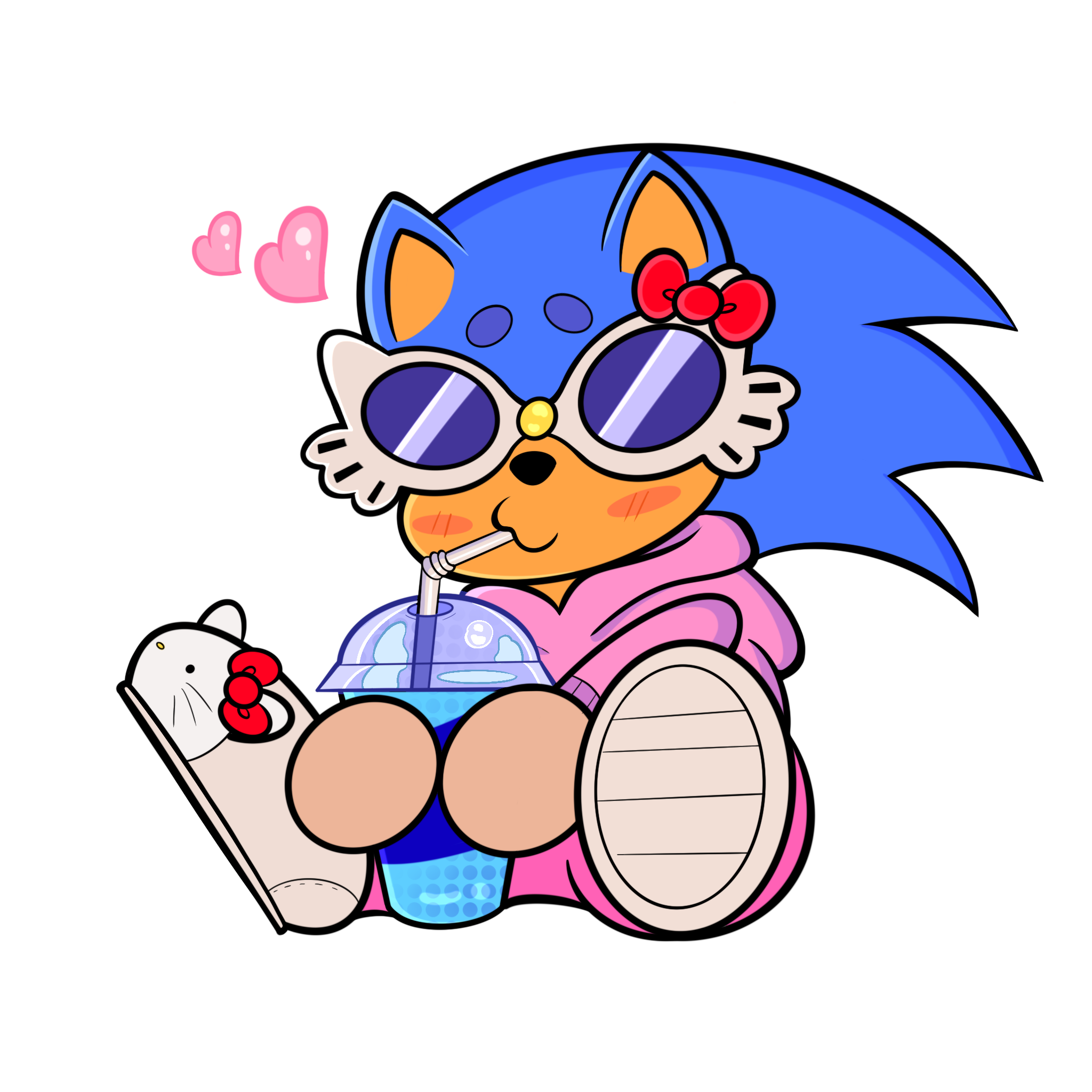 Hello Hedgehog Sticker